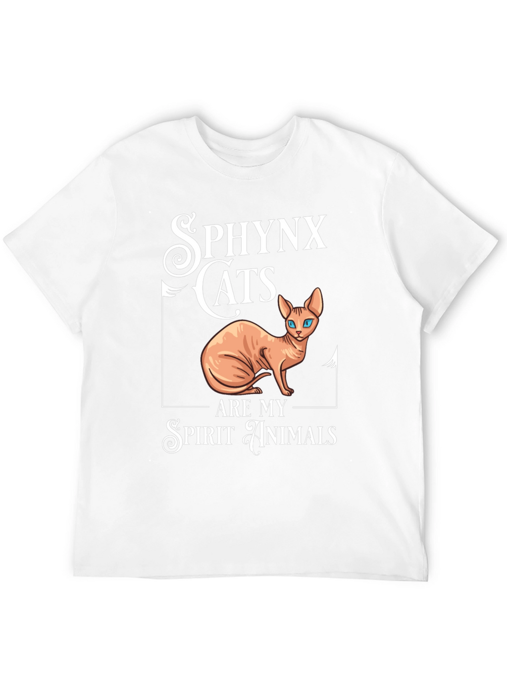 Sphynx Cat Spirit Animal Graphic Tee