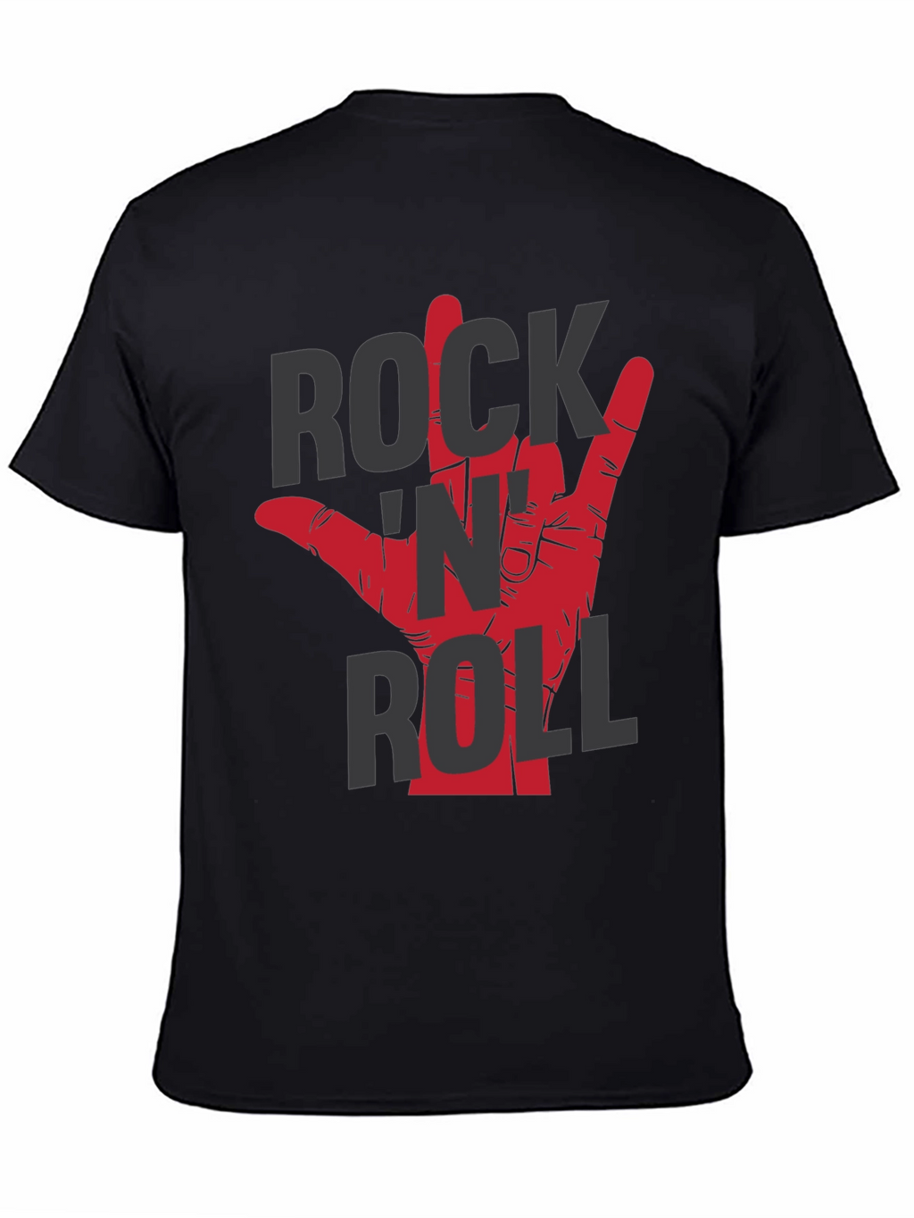 Rock N Roll Hand Graphic T-Shirt