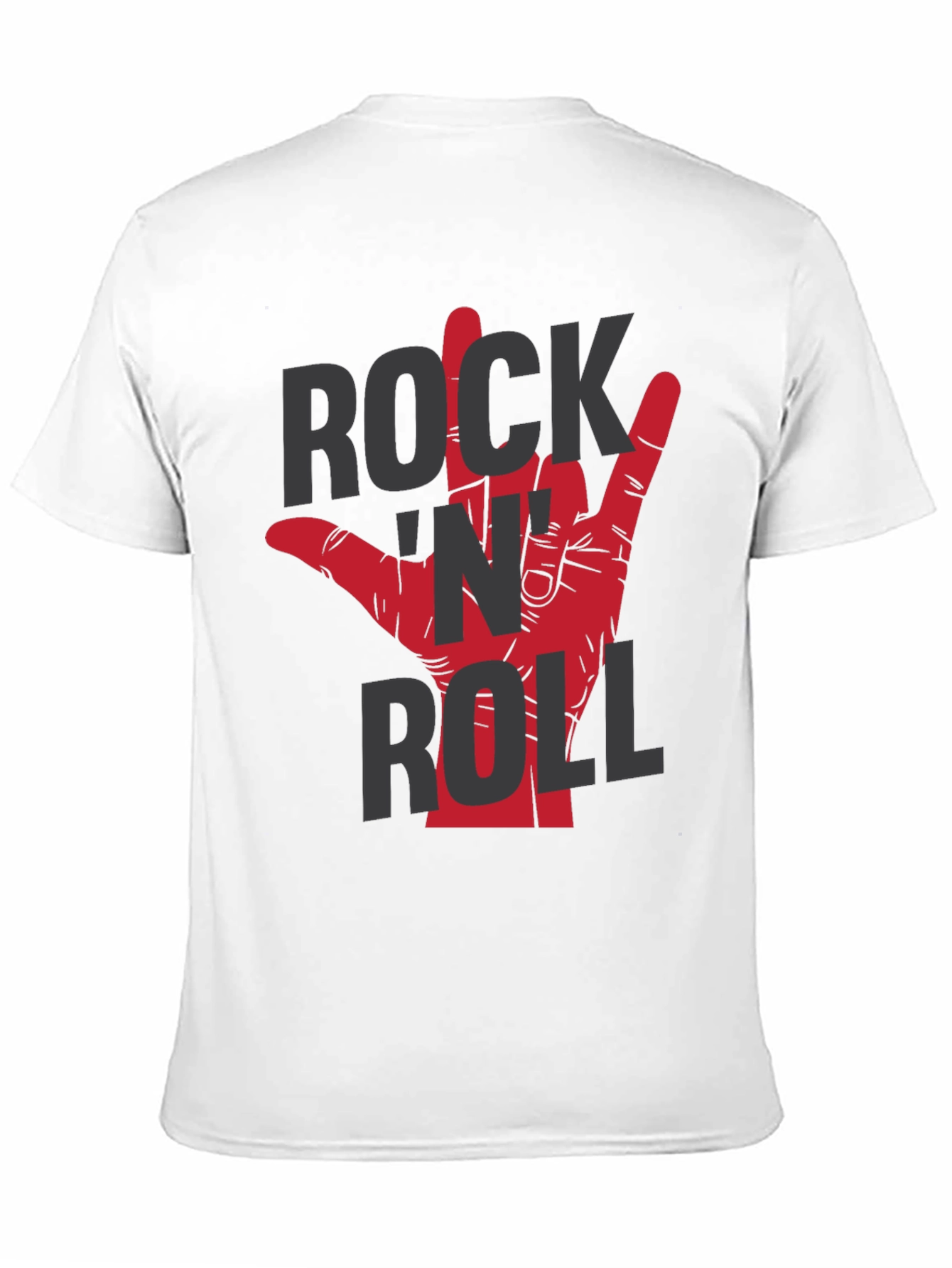 Rock N Roll Hand Graphic T-Shirt