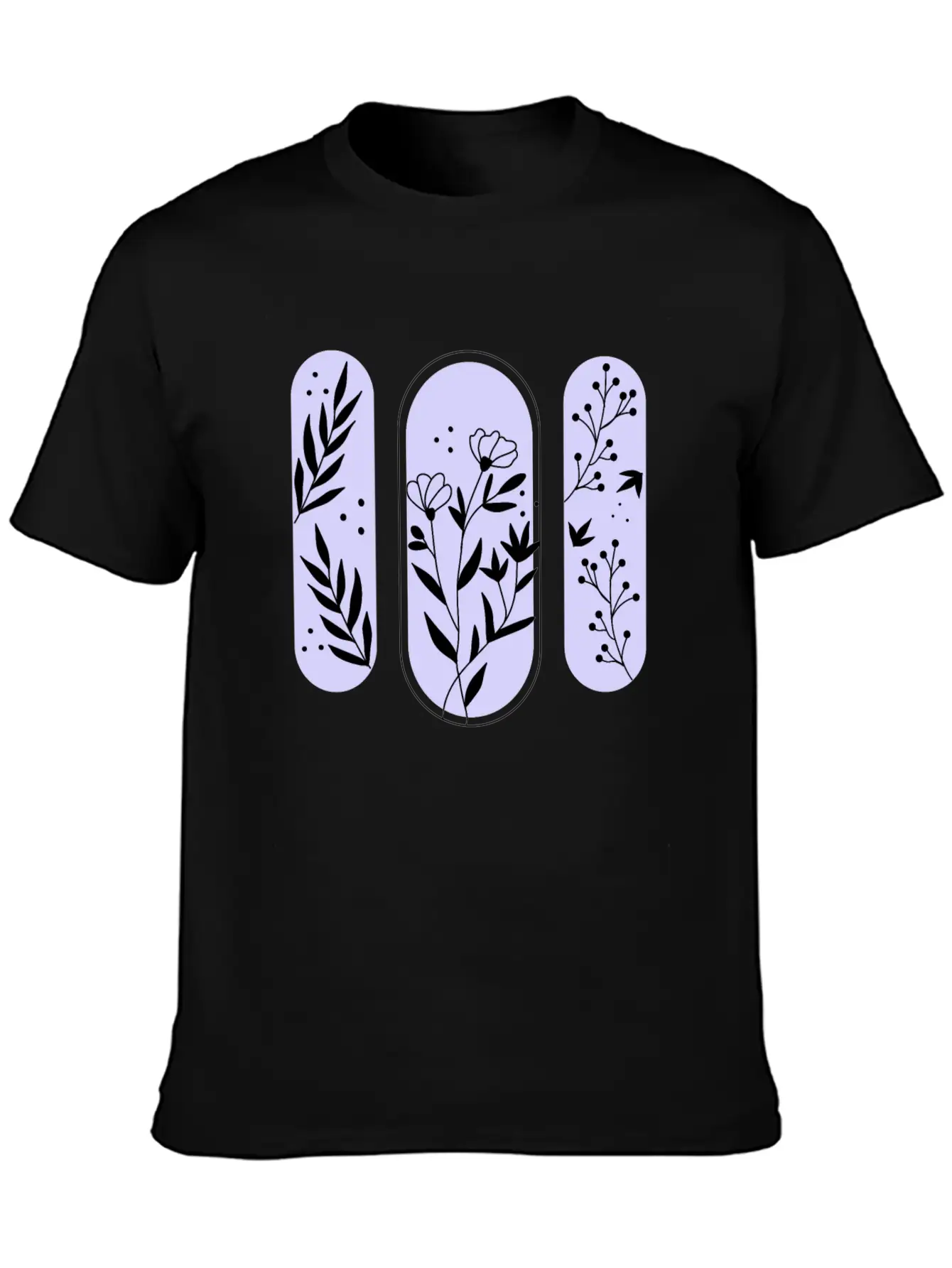 Aesthetics Amplified Leaf Casual Graphic T-Shirt – Simple And Comfortable Daily Wear