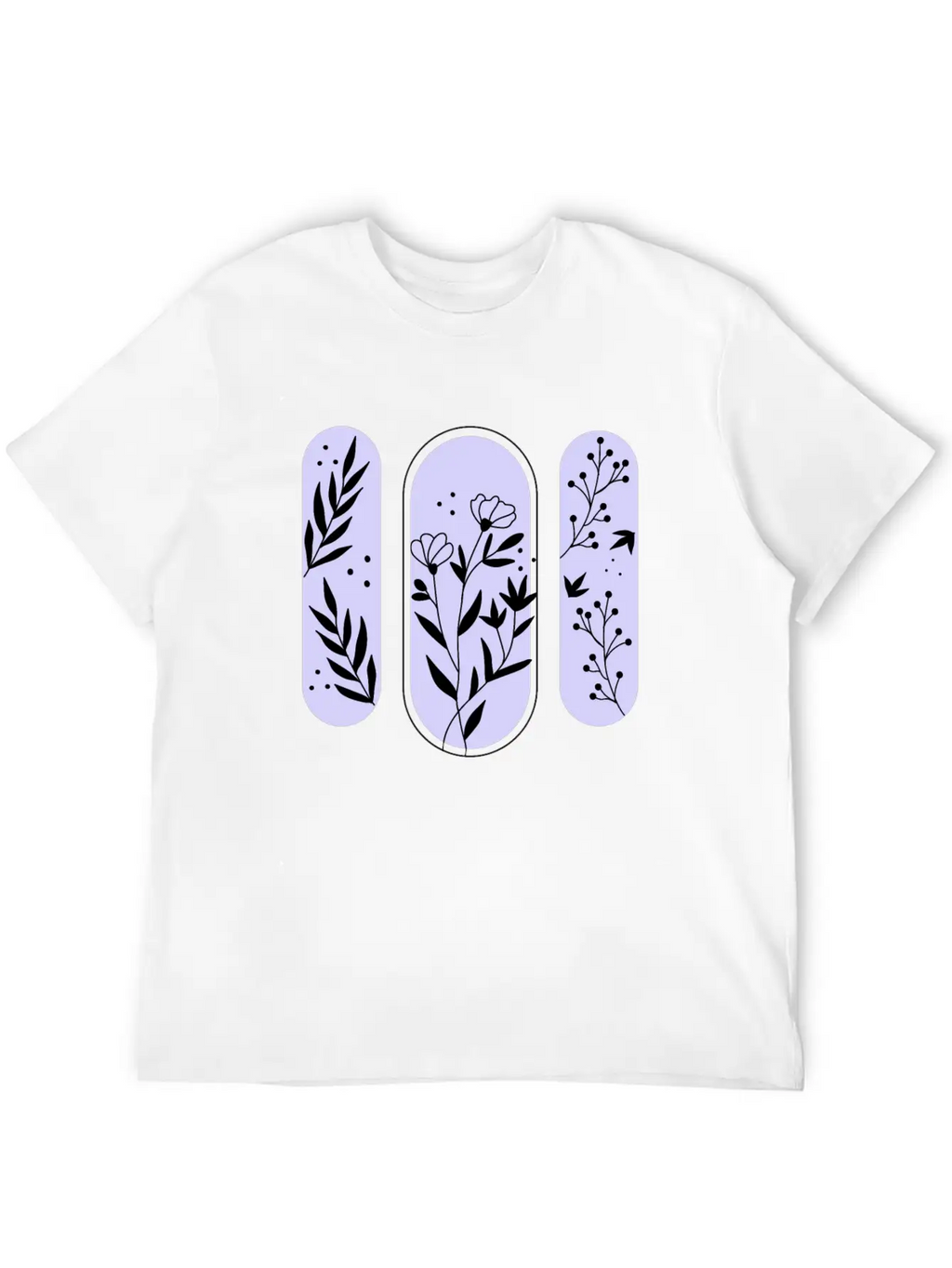 Aesthetics Amplified Leaf Casual Graphic T-Shirt – Simple And Comfortable Daily Wear