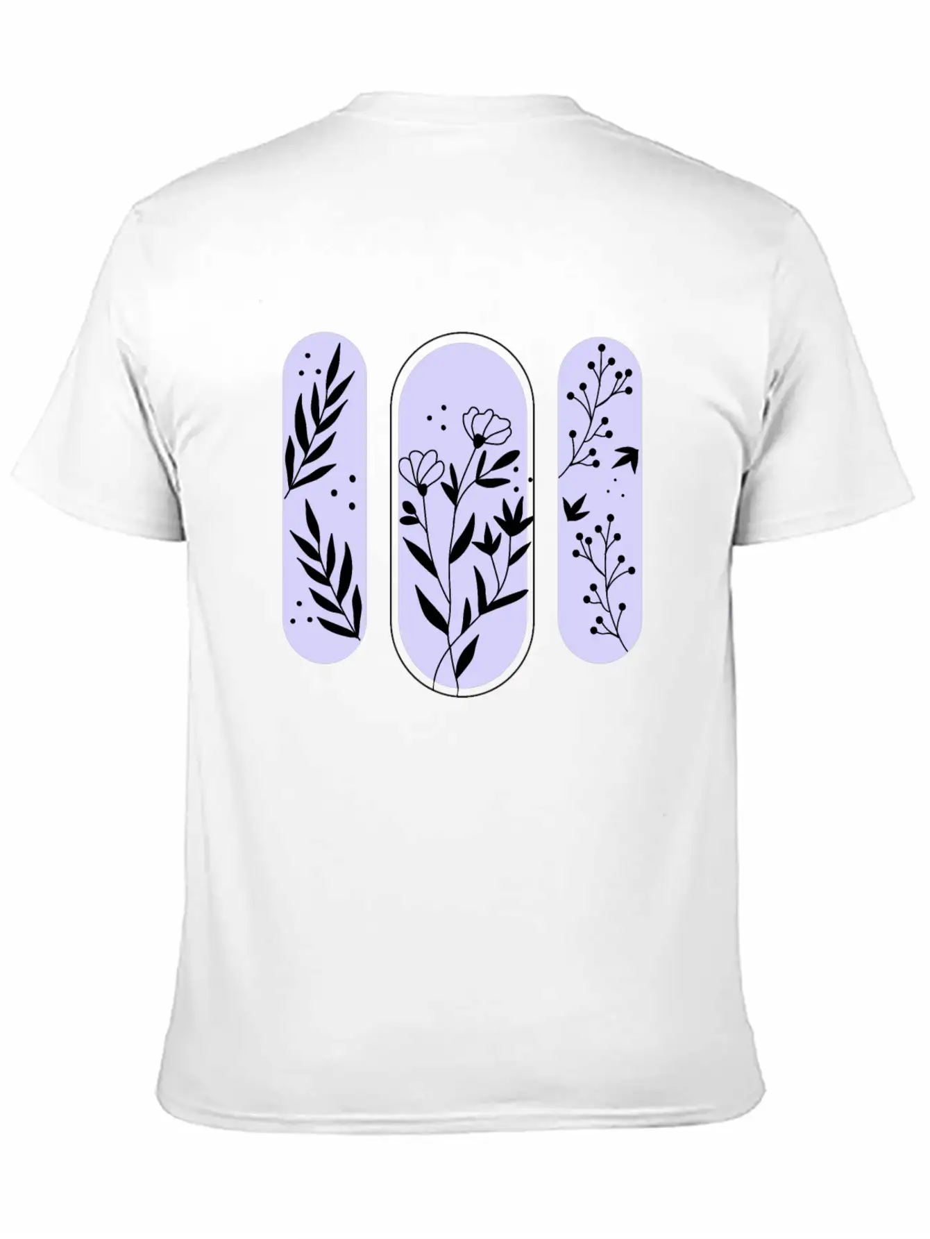 Aesthetics Amplified Leaf Casual Graphic T-Shirt – Simple And Comfortable Daily Wear