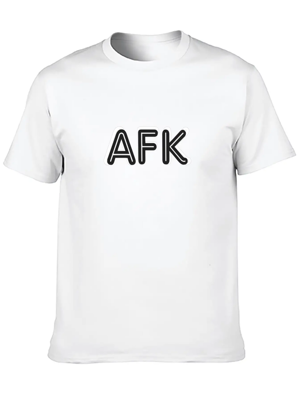 AFK ( Way From Keyboard ) Unisex Short Sleeve Soft Cotton T-Shirt – Casual Everyday Wear
