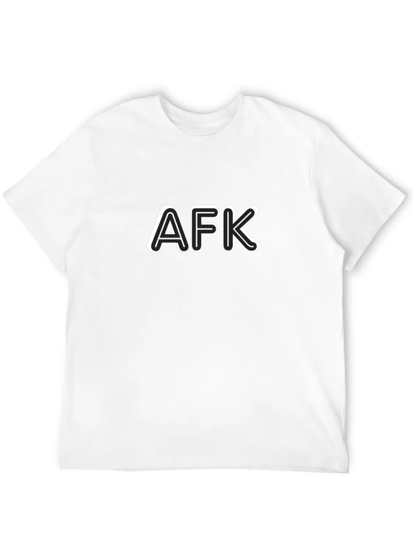 AFK ( Way From Keyboard ) Unisex Short Sleeve Soft Cotton T-Shirt – Casual Everyday Wear