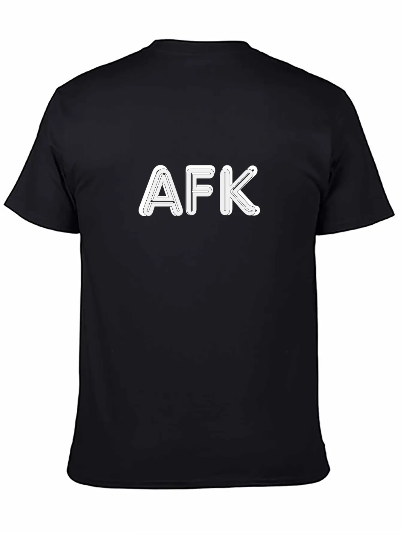 AFK ( Way From Keyboard ) Unisex Short Sleeve Soft Cotton T-Shirt – Casual Everyday Wear