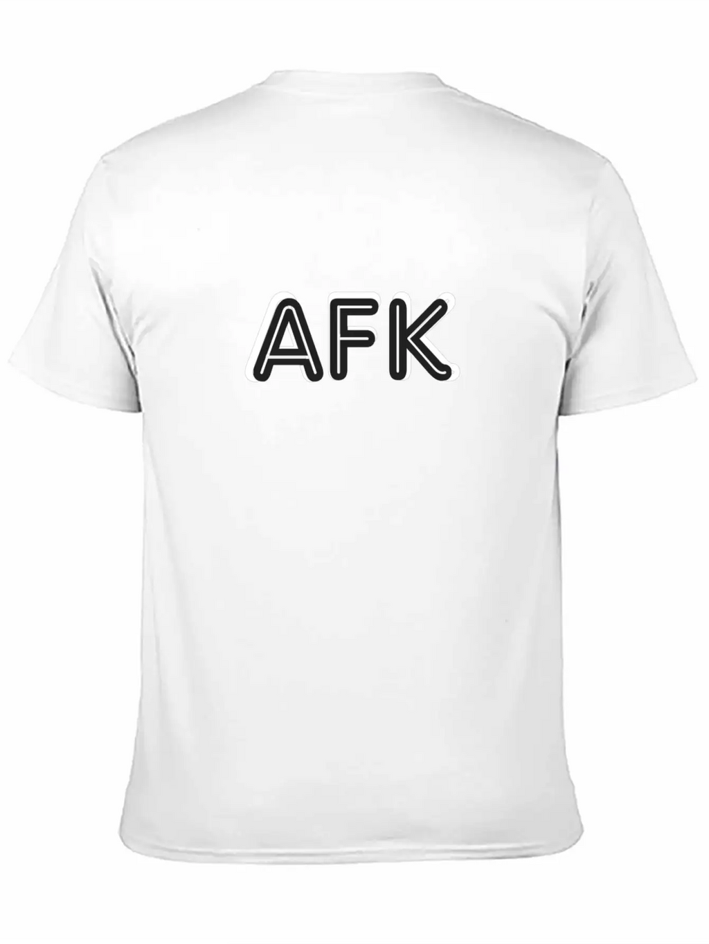 AFK ( Way From Keyboard ) Unisex Short Sleeve Soft Cotton T-Shirt – Casual Everyday Wear