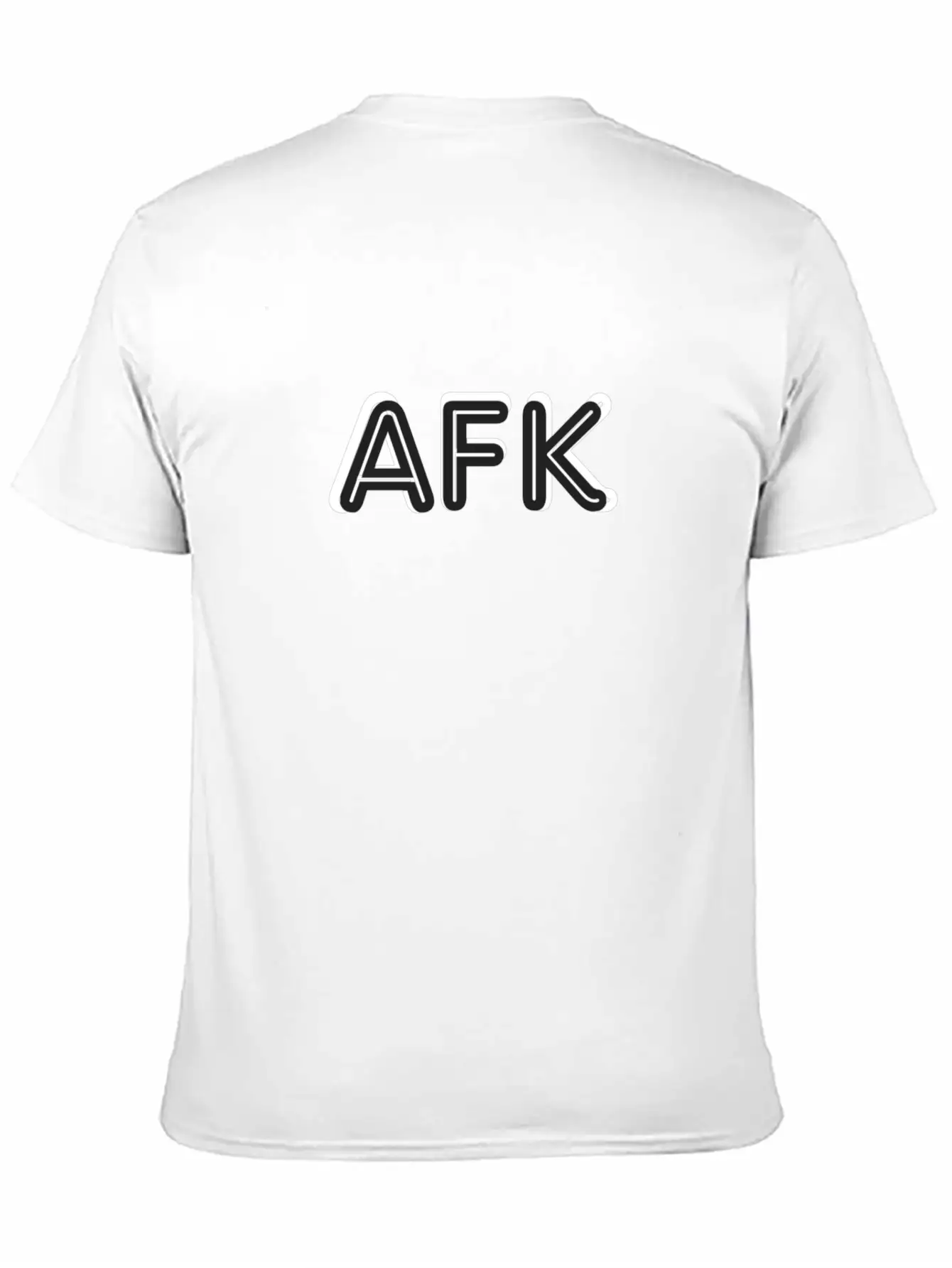 AFK ( Way From Keyboard ) Unisex Short Sleeve Soft Cotton T-Shirt – Casual Everyday Wear
