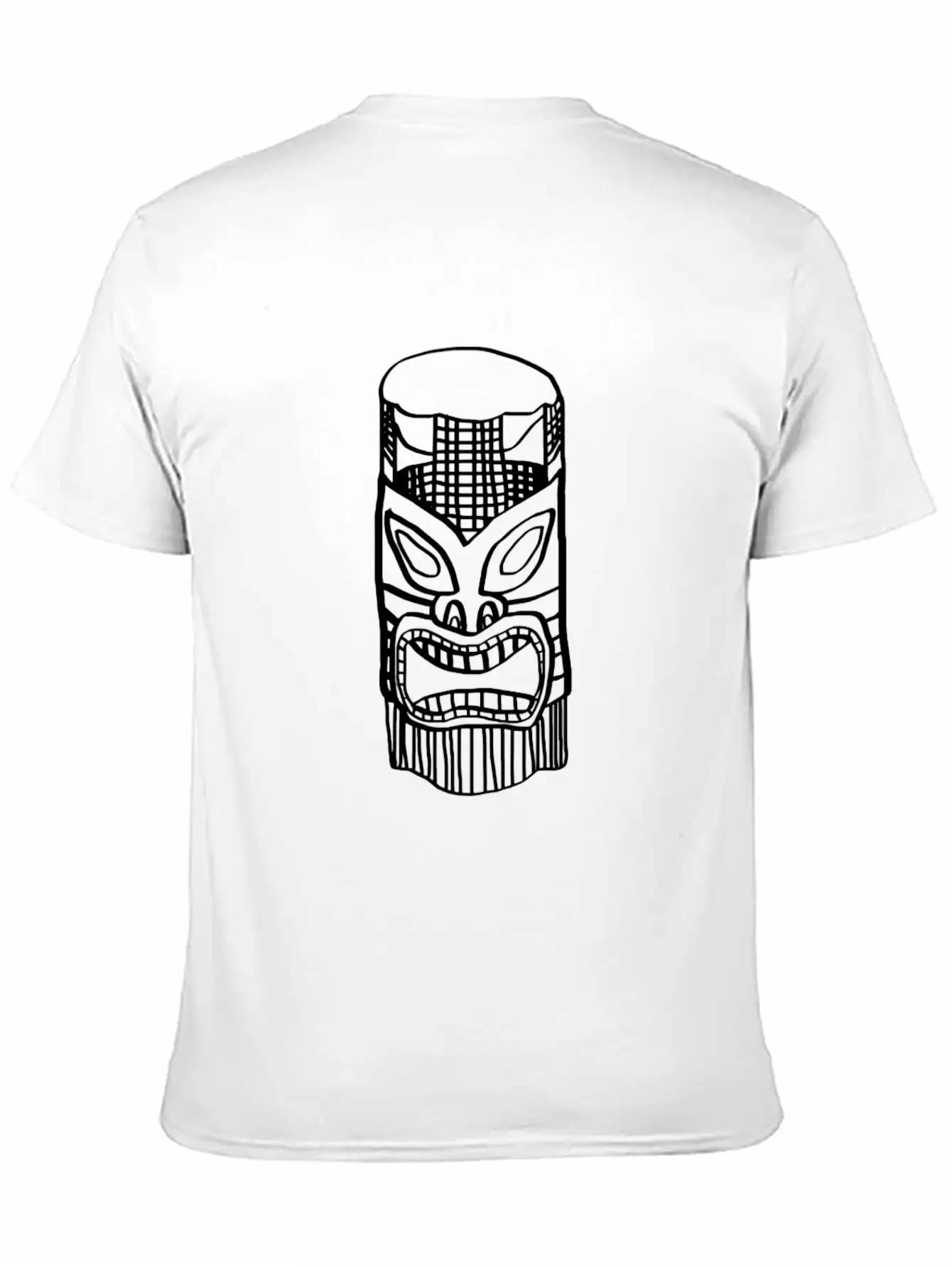 African Totem Tribal Art Tribe Floral Paleo Cave Unisex Casual T-Shirt – Clean Design For Daily Comfort