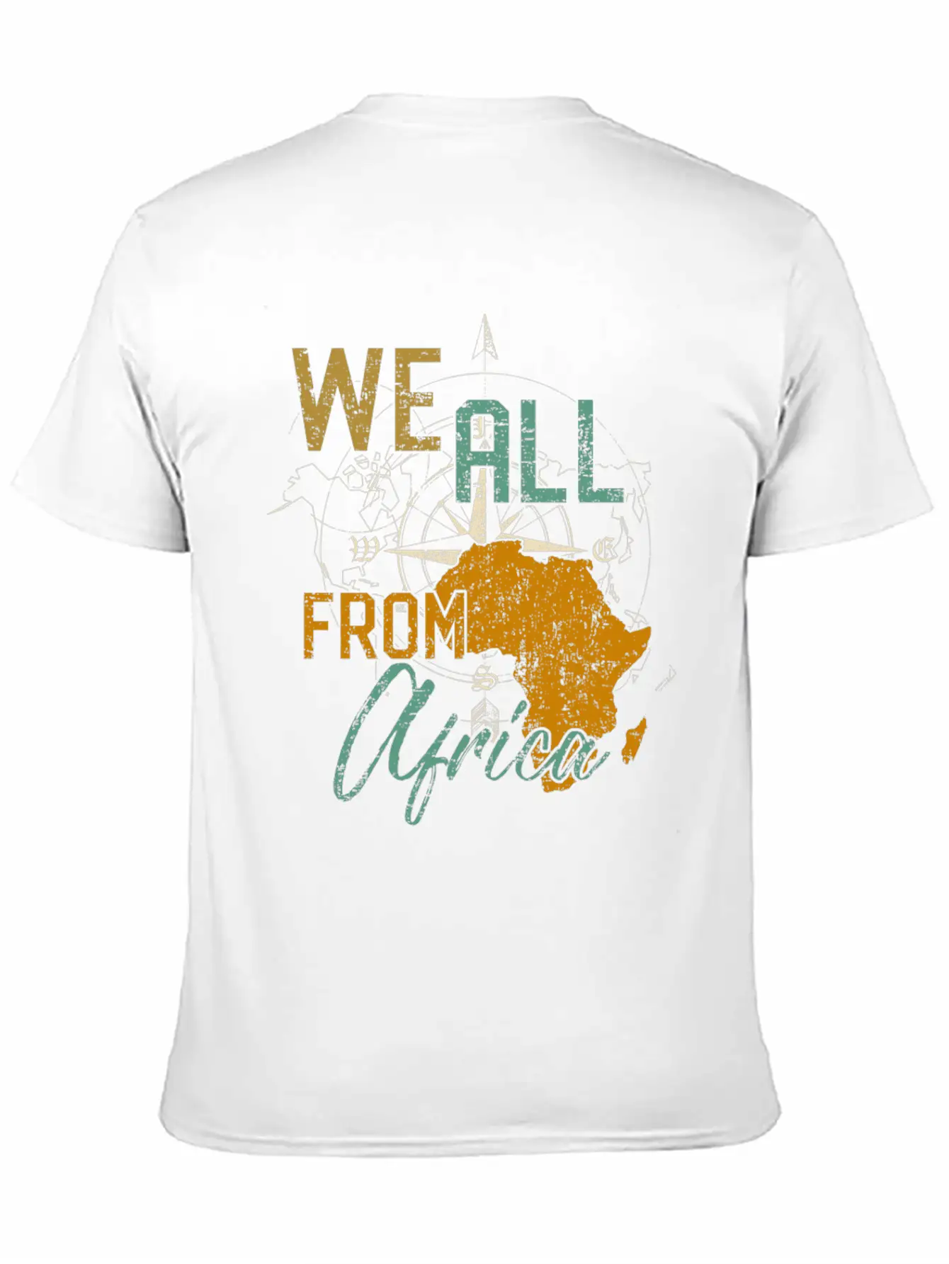 Afrika Home Gift Idea Unisex Short Sleeve Soft Cotton T-Shirt – Casual Everyday Wear