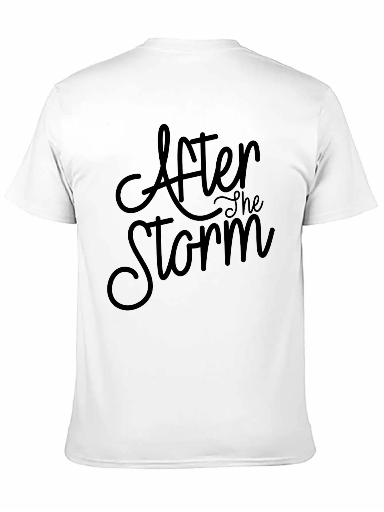 After The Storm T-Shirt: Resilience In Design Unisex Short Sleeve Soft Cotton T-Shirt – Casual Everyday Wear