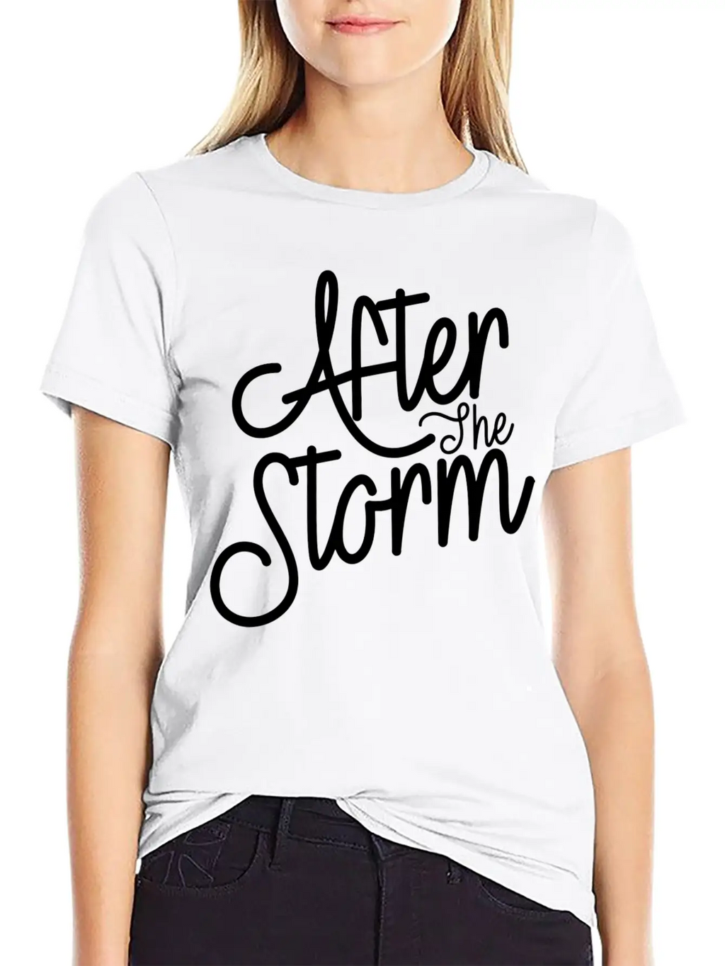 After The Storm T-Shirt: Resilience In Design Unisex Short Sleeve Soft Cotton T-Shirt – Casual Everyday Wear