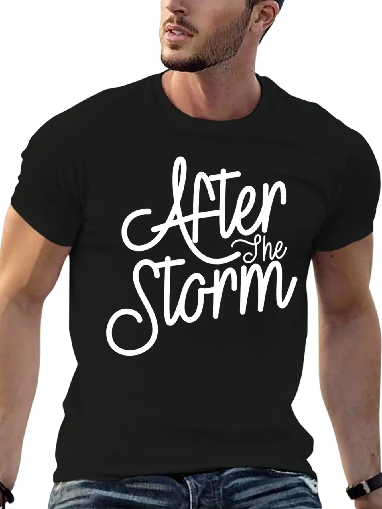After The Storm T-Shirt: Resilience In Design Unisex Short Sleeve Soft Cotton T-Shirt – Casual Everyday Wear