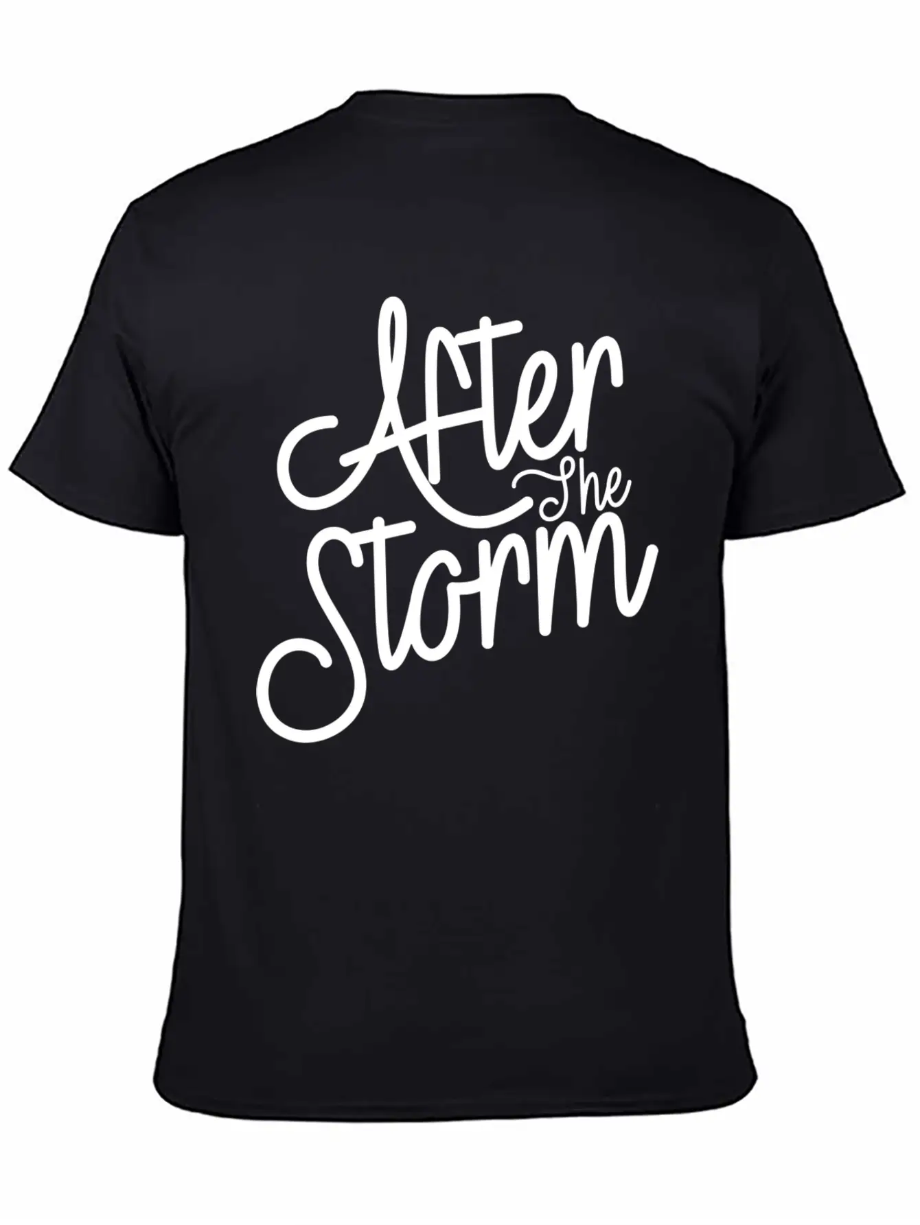 After The Storm T-Shirt: Resilience In Design Unisex Short Sleeve Soft Cotton T-Shirt – Casual Everyday Wear