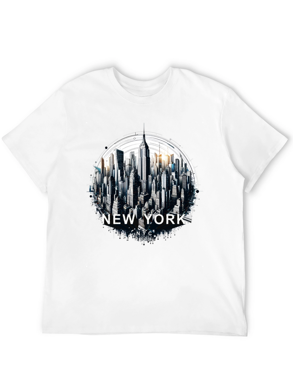 New York City Skyline Graphic T-Shirt