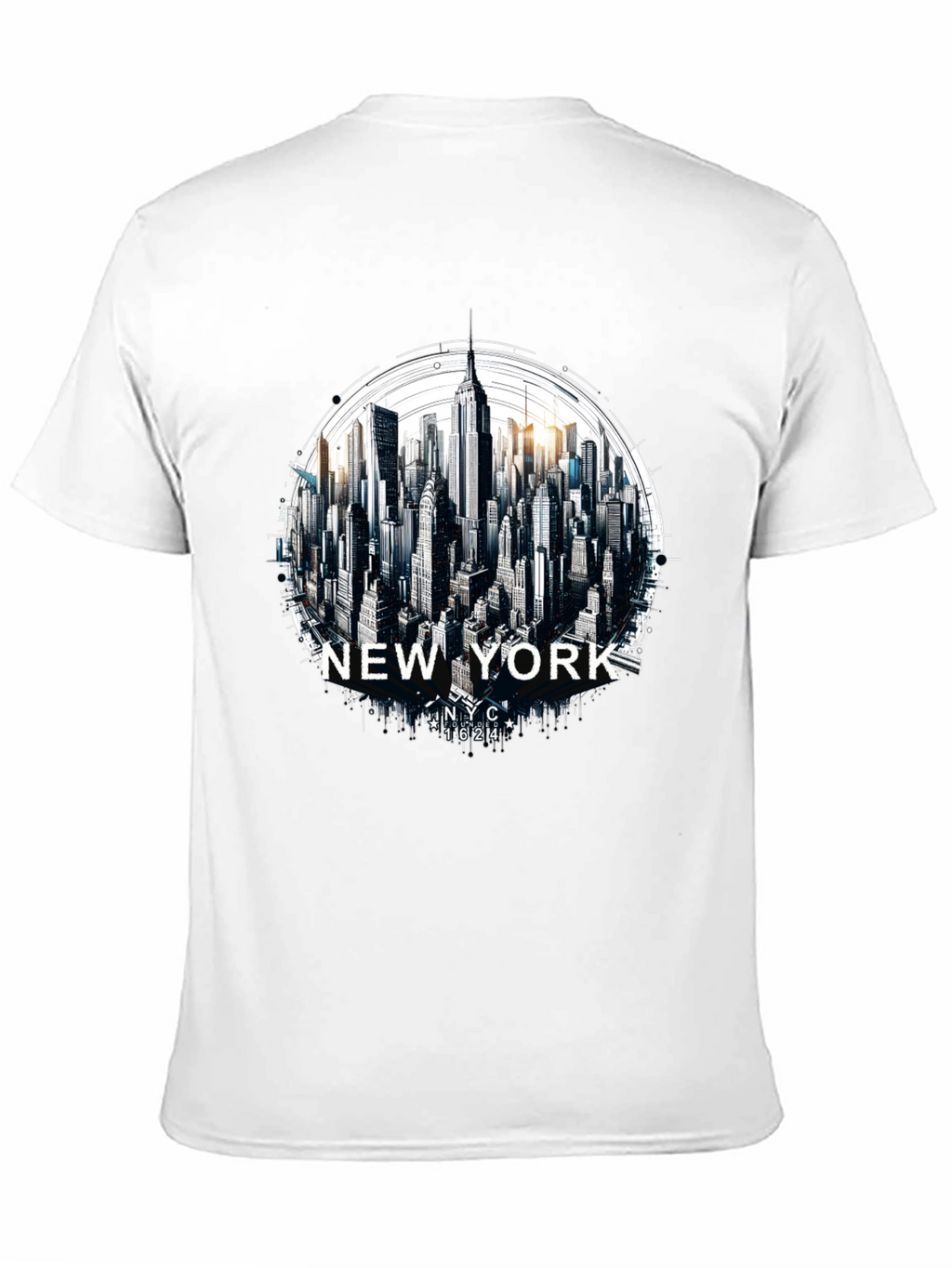 New York City Skyline Graphic T-Shirt