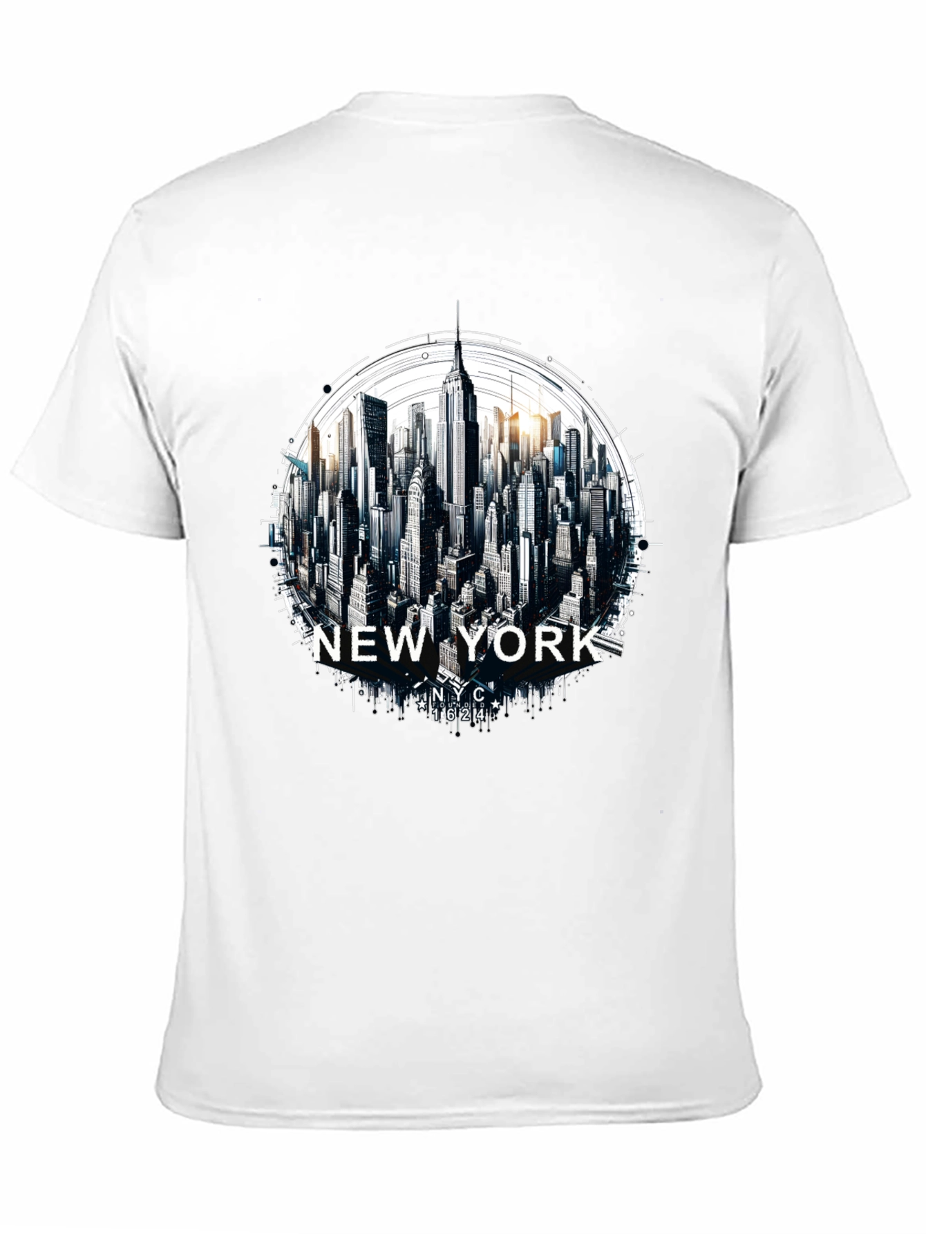 New York City Skyline Graphic T-Shirt