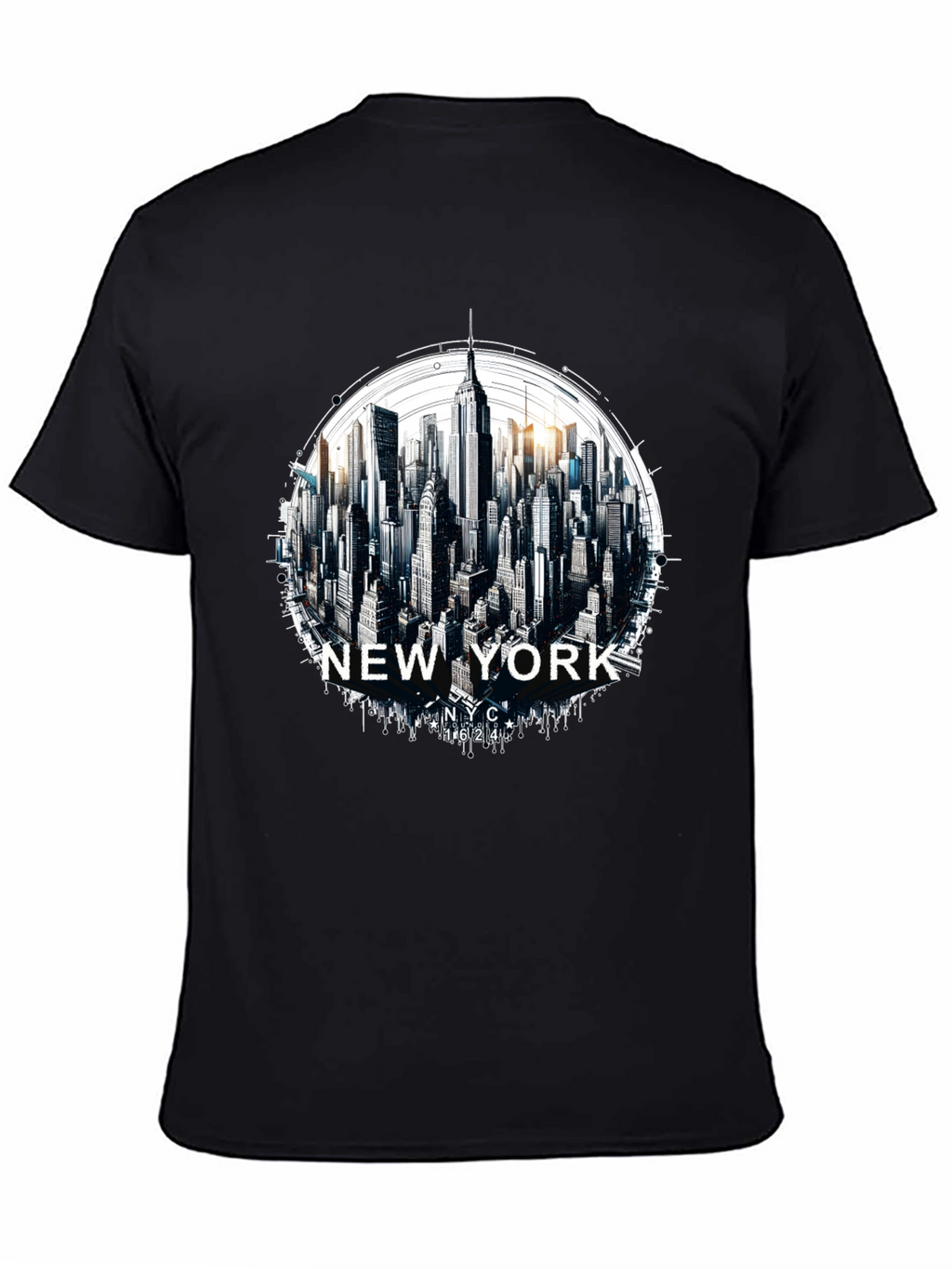 New York City Skyline Graphic T-Shirt