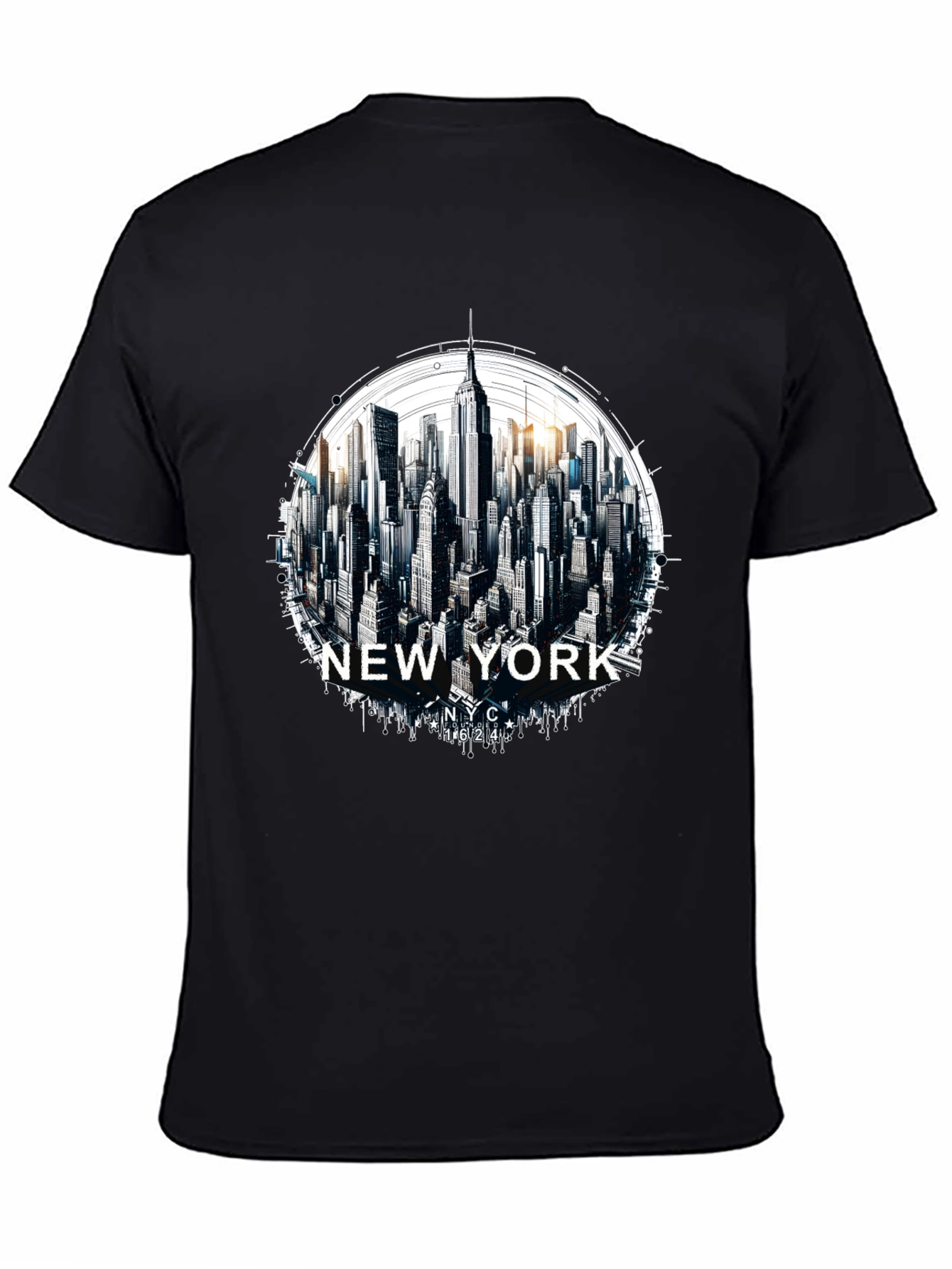New York City Skyline Graphic T-Shirt