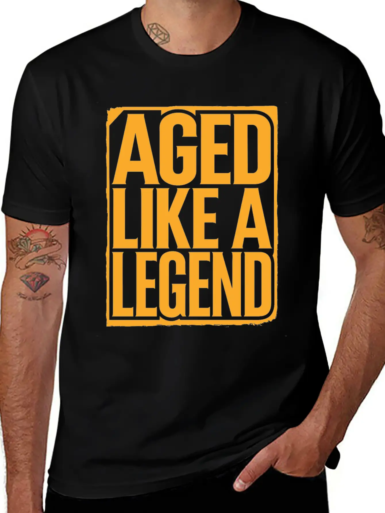 Aged Like A Legend Birthday Getting Older Unisex Casual T-Shirt – Clean Design For Daily Comfort