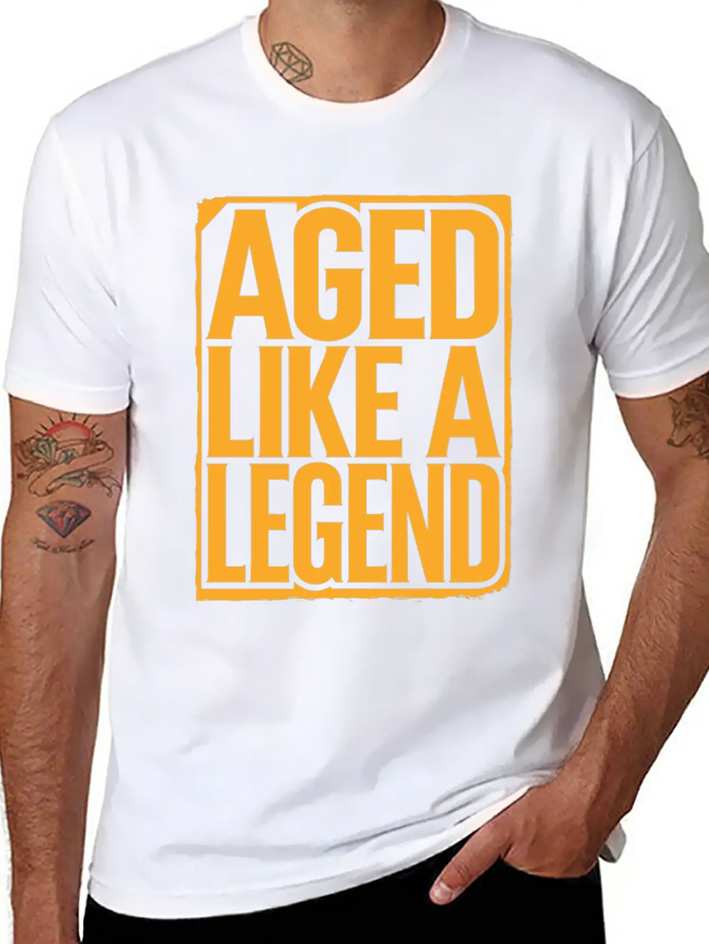 Aged Like A Legend Birthday Getting Older Unisex Casual T-Shirt – Clean Design For Daily Comfort