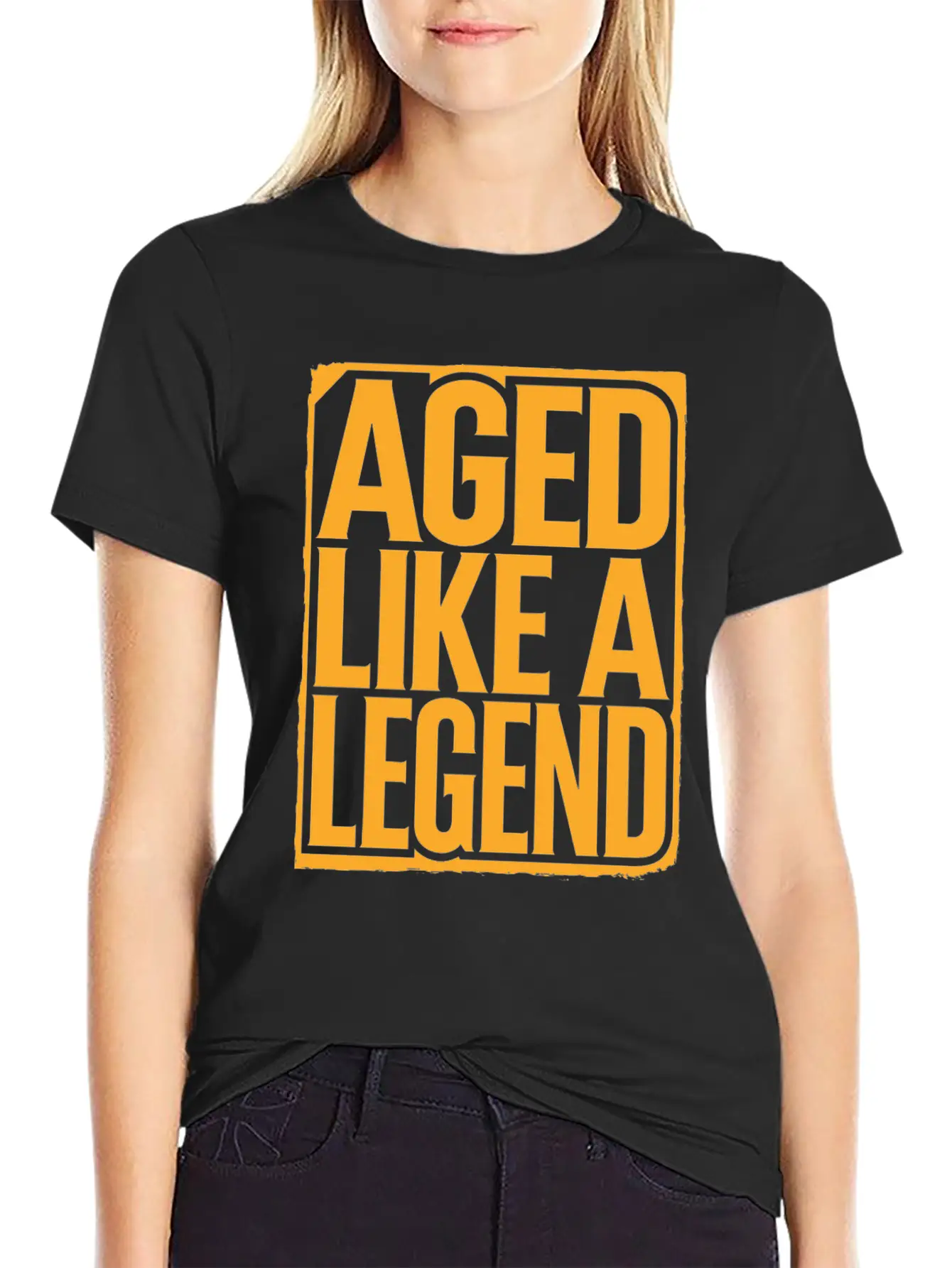 Aged Like A Legend Birthday Getting Older Unisex Casual T-Shirt – Clean Design For Daily Comfort