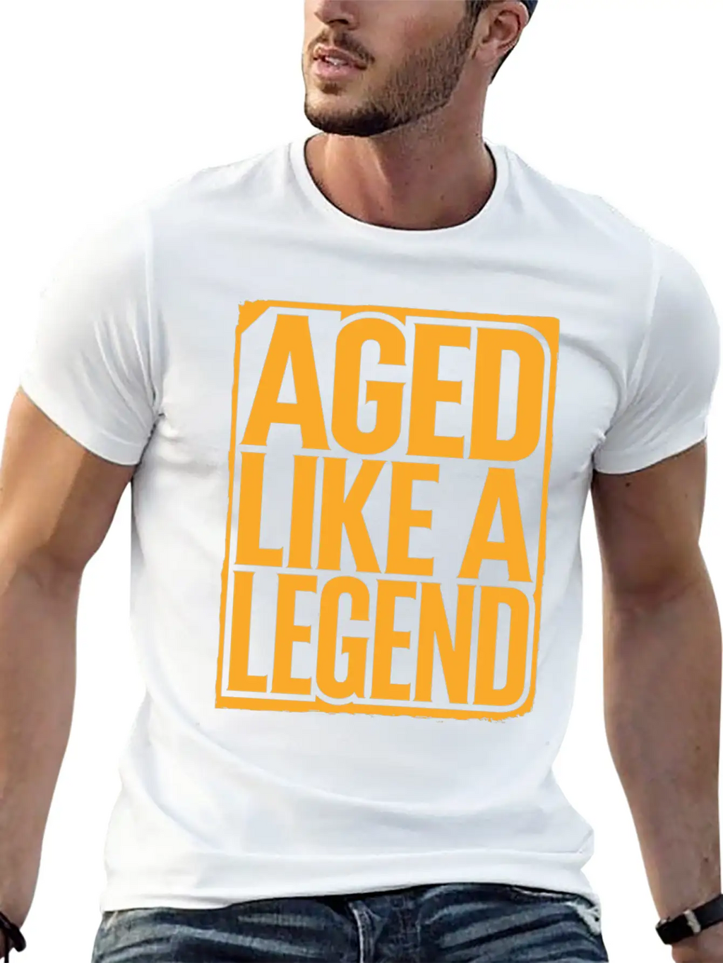 Aged Like A Legend Birthday Getting Older Unisex Casual T-Shirt – Clean Design For Daily Comfort