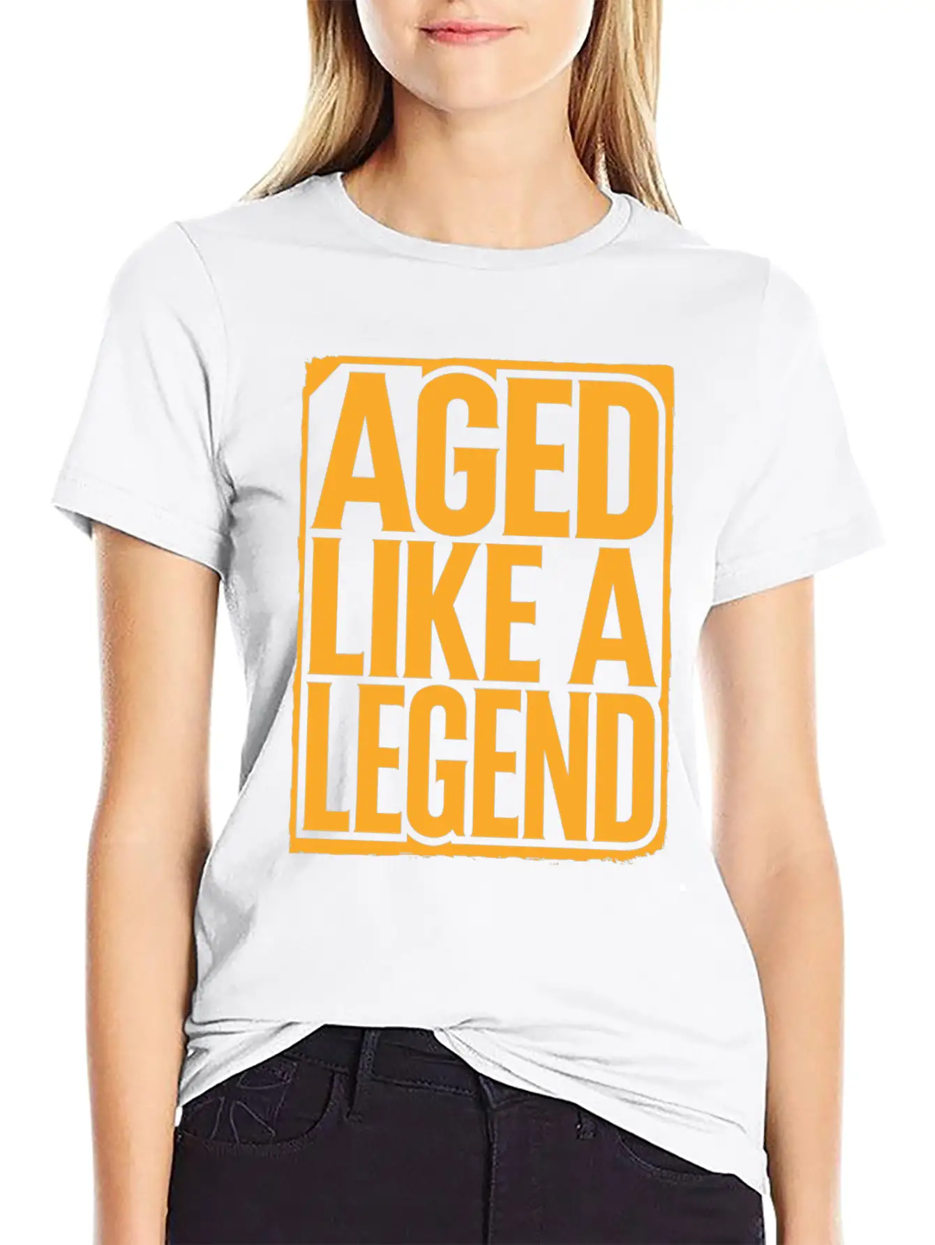Aged Like A Legend Birthday Getting Older Unisex Casual T-Shirt – Clean Design For Daily Comfort