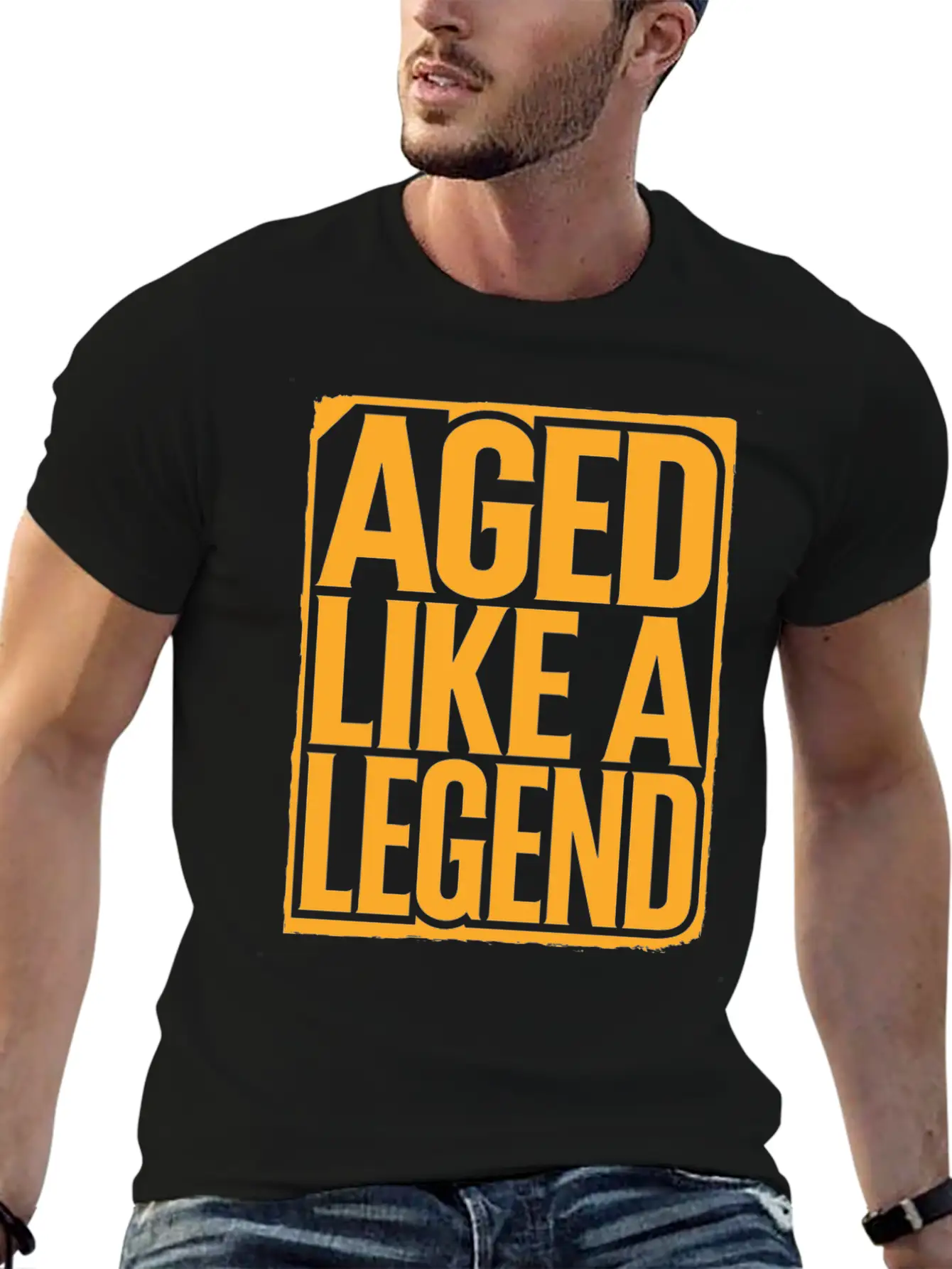 Aged Like A Legend Birthday Getting Older Unisex Casual T-Shirt – Clean Design For Daily Comfort