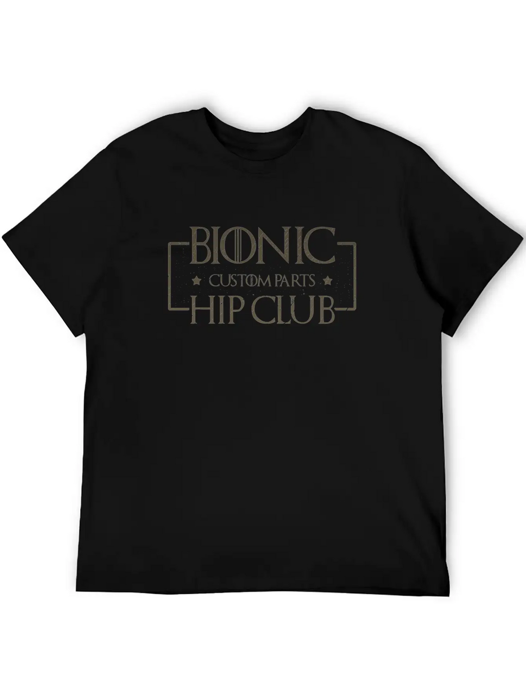 Aging Humor Bionic Hip Club Custom Parts Getting Essential Cotton Tee For Daily Outfits – Unisex Style