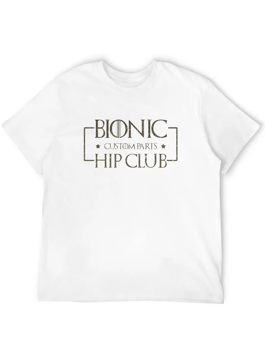 Aging Humor Bionic Hip Club Custom Parts Getting Essential Cotton Tee For Daily Outfits – Unisex Style