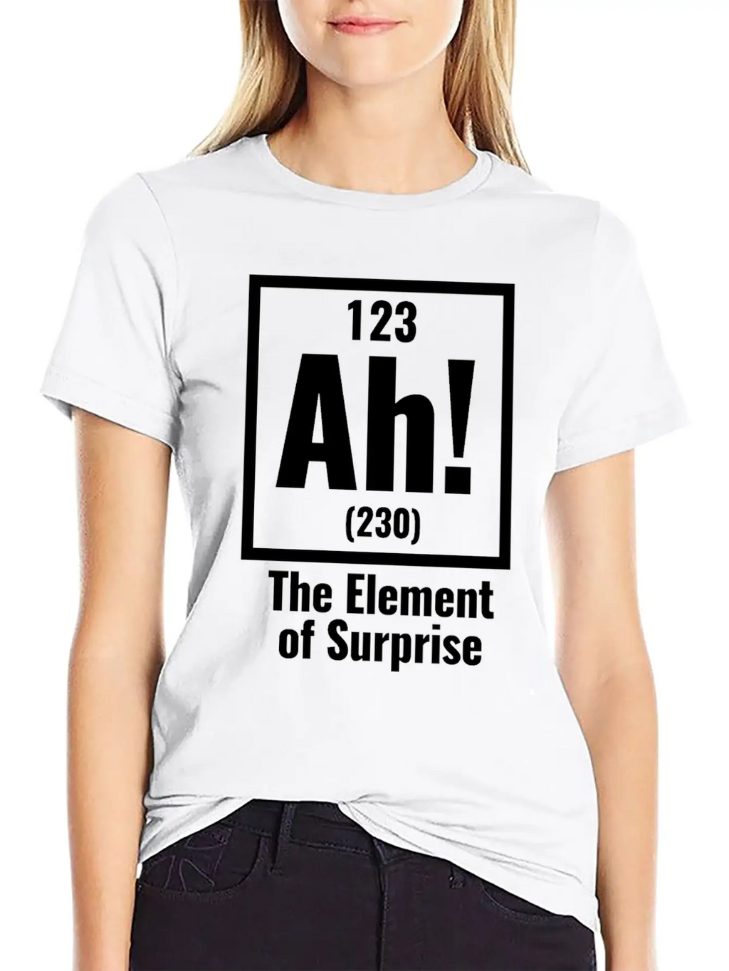 AH! The Element Of Surprise Unisex Casual T-Shirt – Clean Design For Daily Comfort