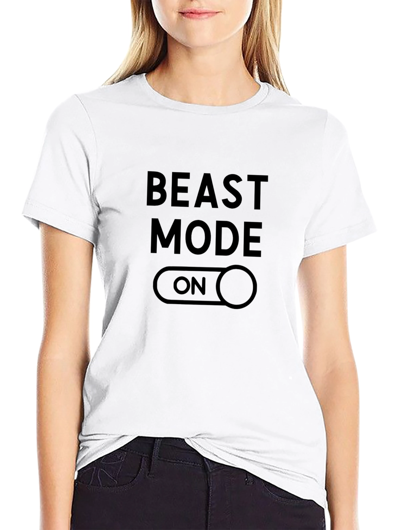 Beast Mode On T-Shirt - Gym Motivation