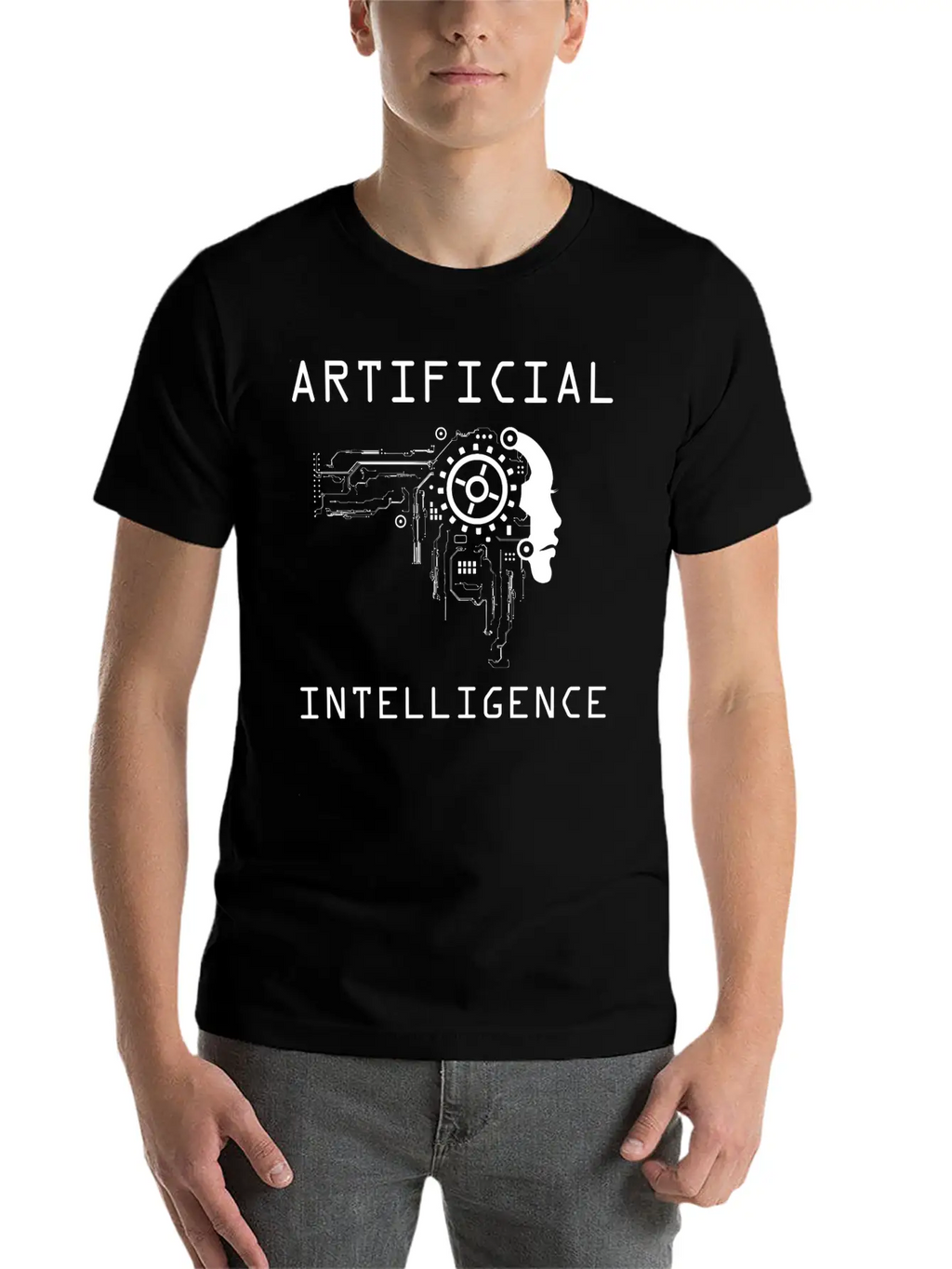 AI Developer Stylish Everyday T-Shirt – Unisex Basic Cotton Tee