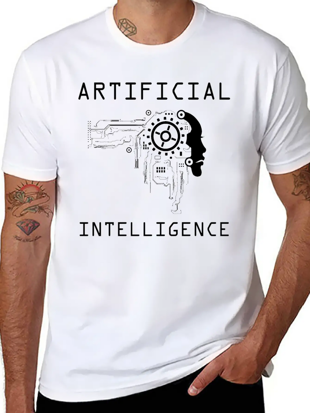 AI Developer Stylish Everyday T-Shirt – Unisex Basic Cotton Tee