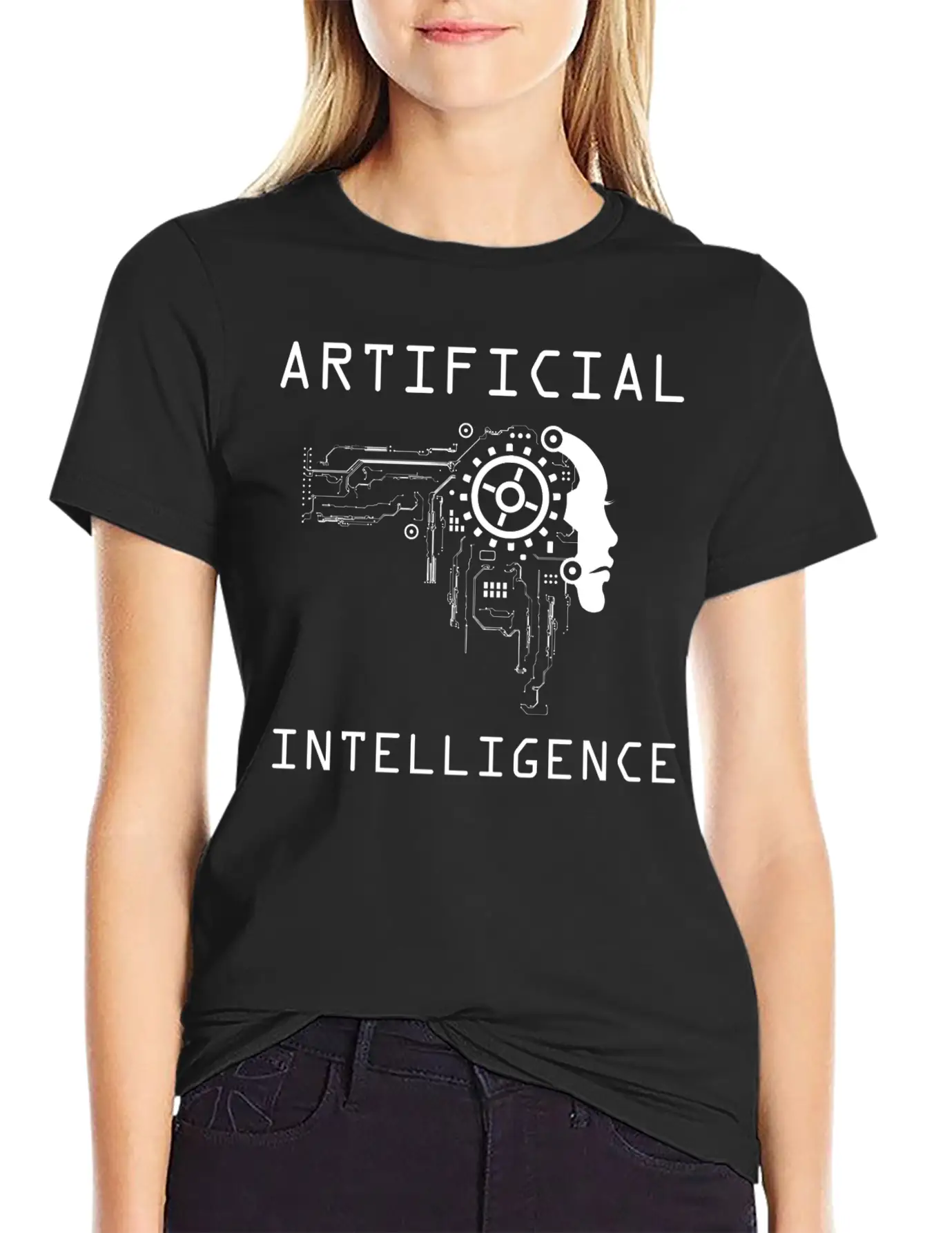 AI Developer Stylish Everyday T-Shirt – Unisex Basic Cotton Tee