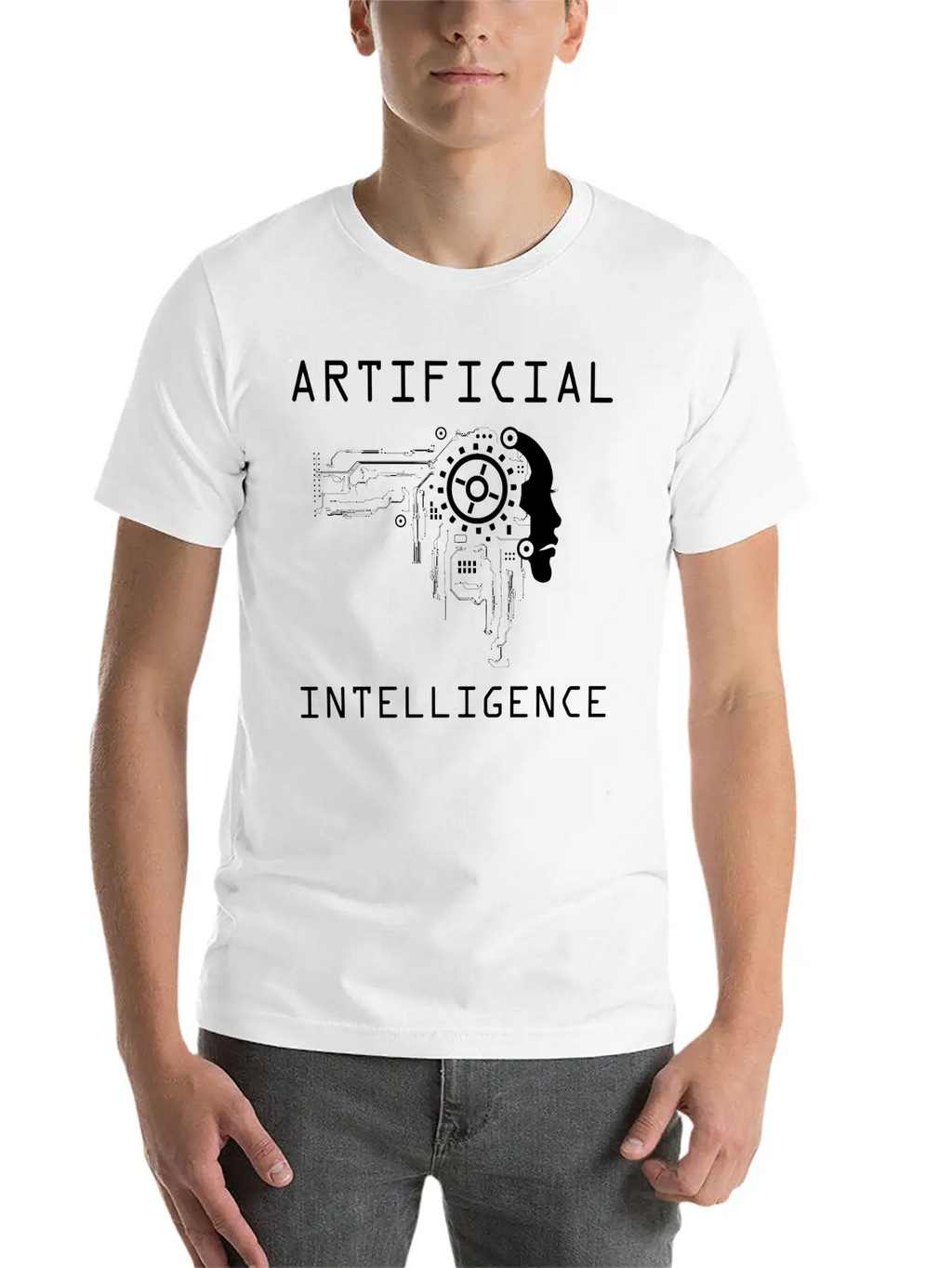 AI Developer Stylish Everyday T-Shirt – Unisex Basic Cotton Tee
