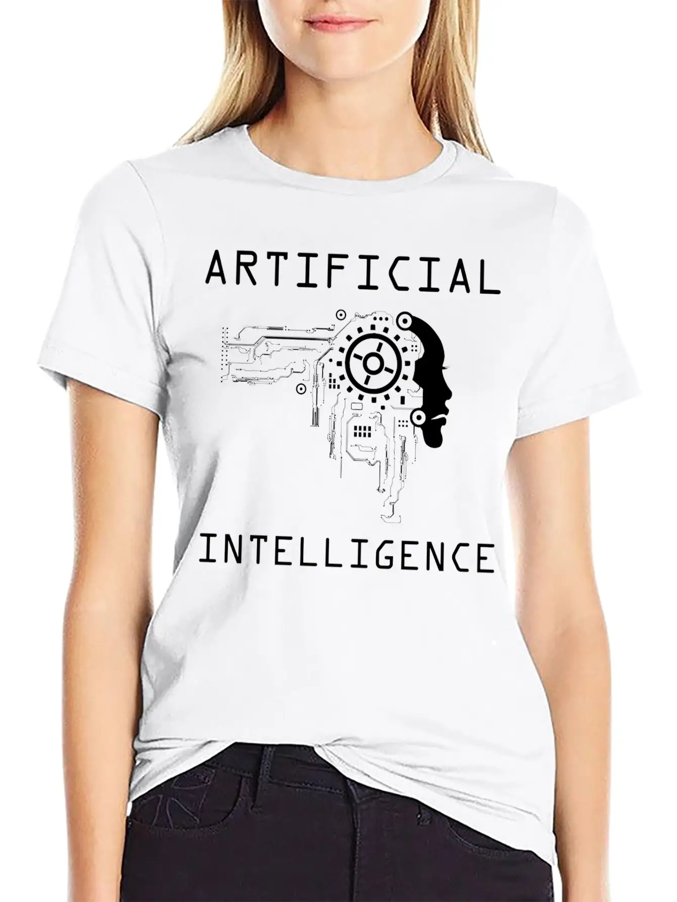 AI Developer Stylish Everyday T-Shirt – Unisex Basic Cotton Tee
