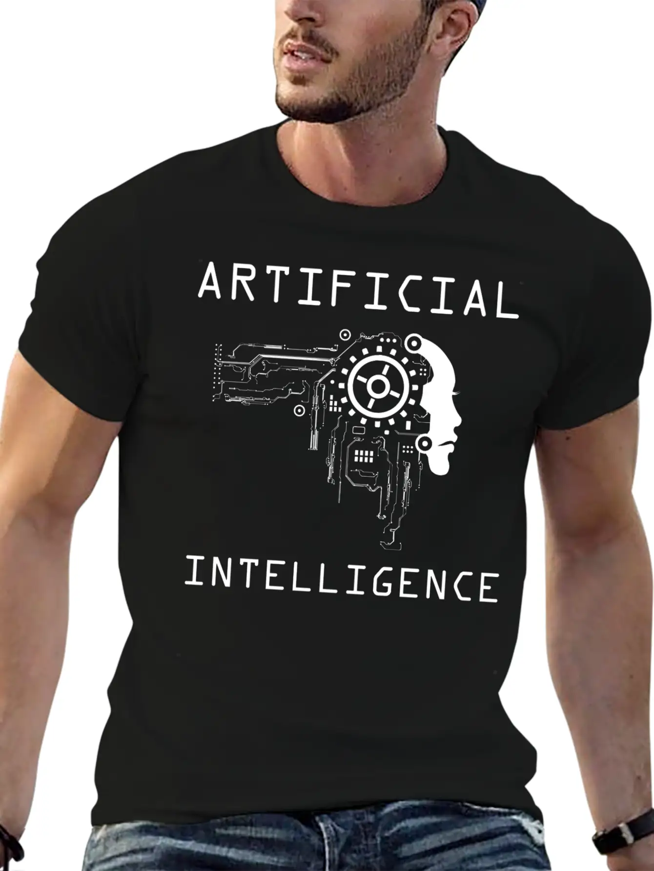 AI Developer Stylish Everyday T-Shirt – Unisex Basic Cotton Tee