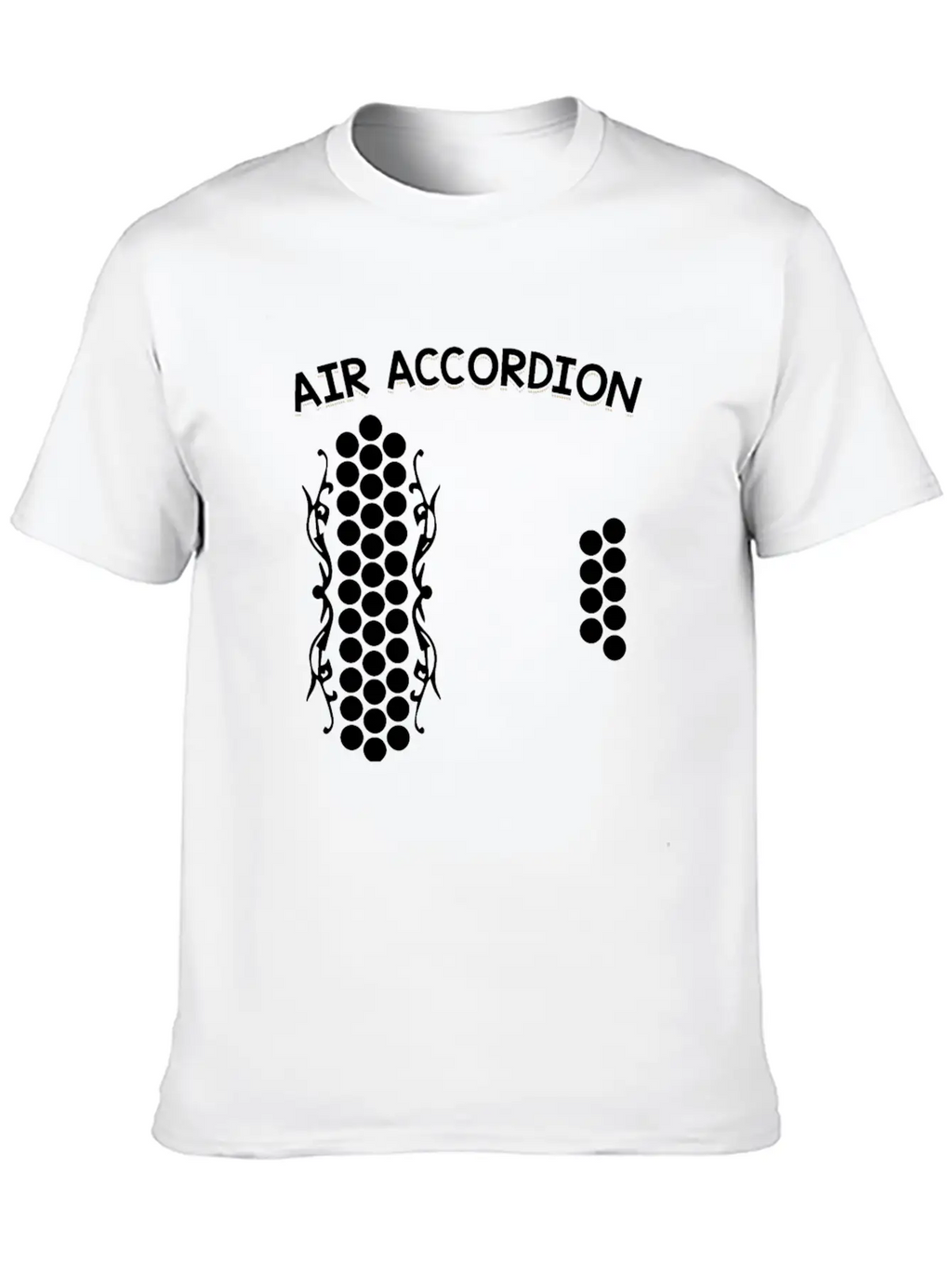 Air Accordion Unisex Casual T-Shirt – Clean Design For Daily Comfort