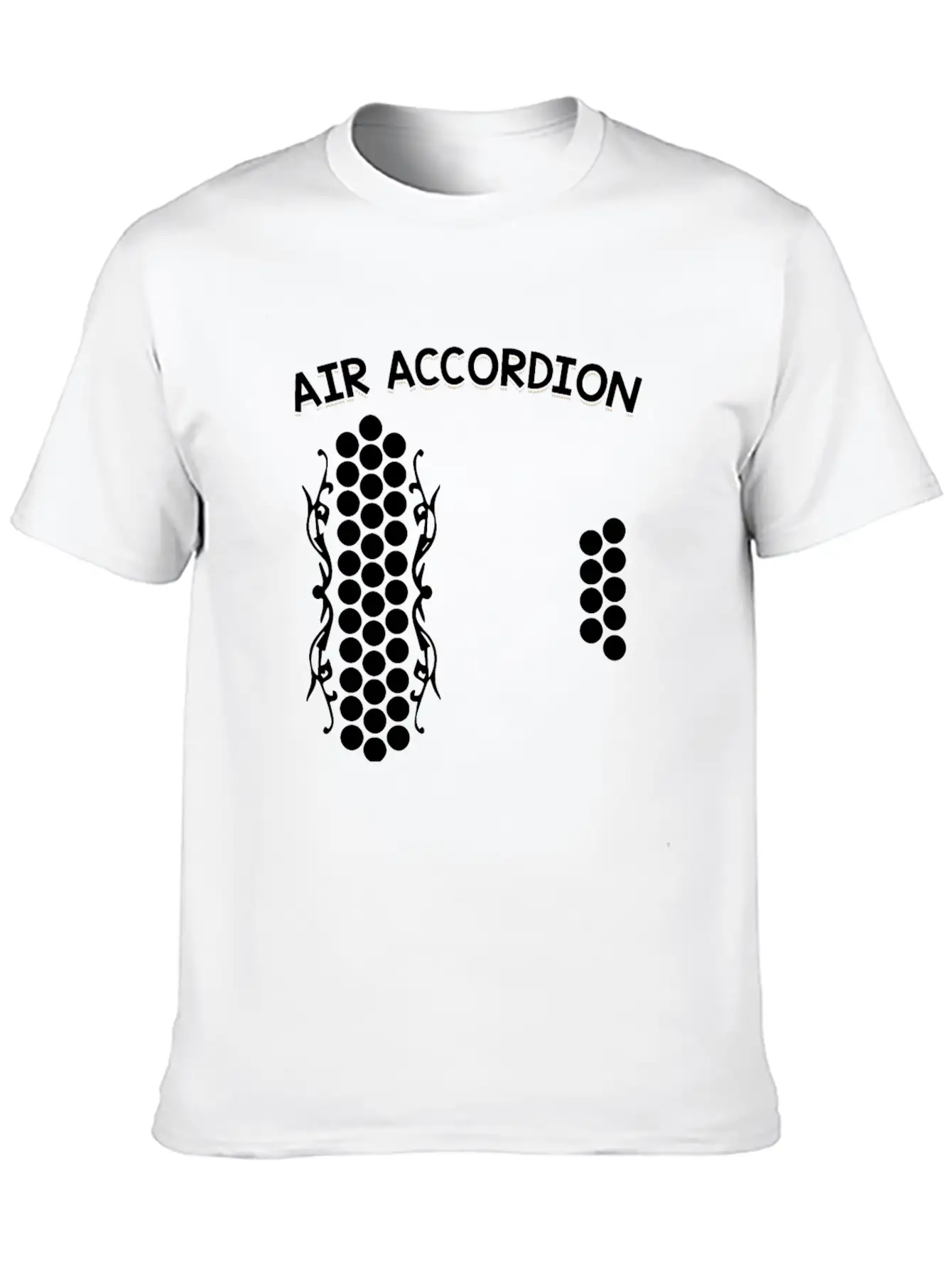 Air Accordion Unisex Casual T-Shirt – Clean Design For Daily Comfort