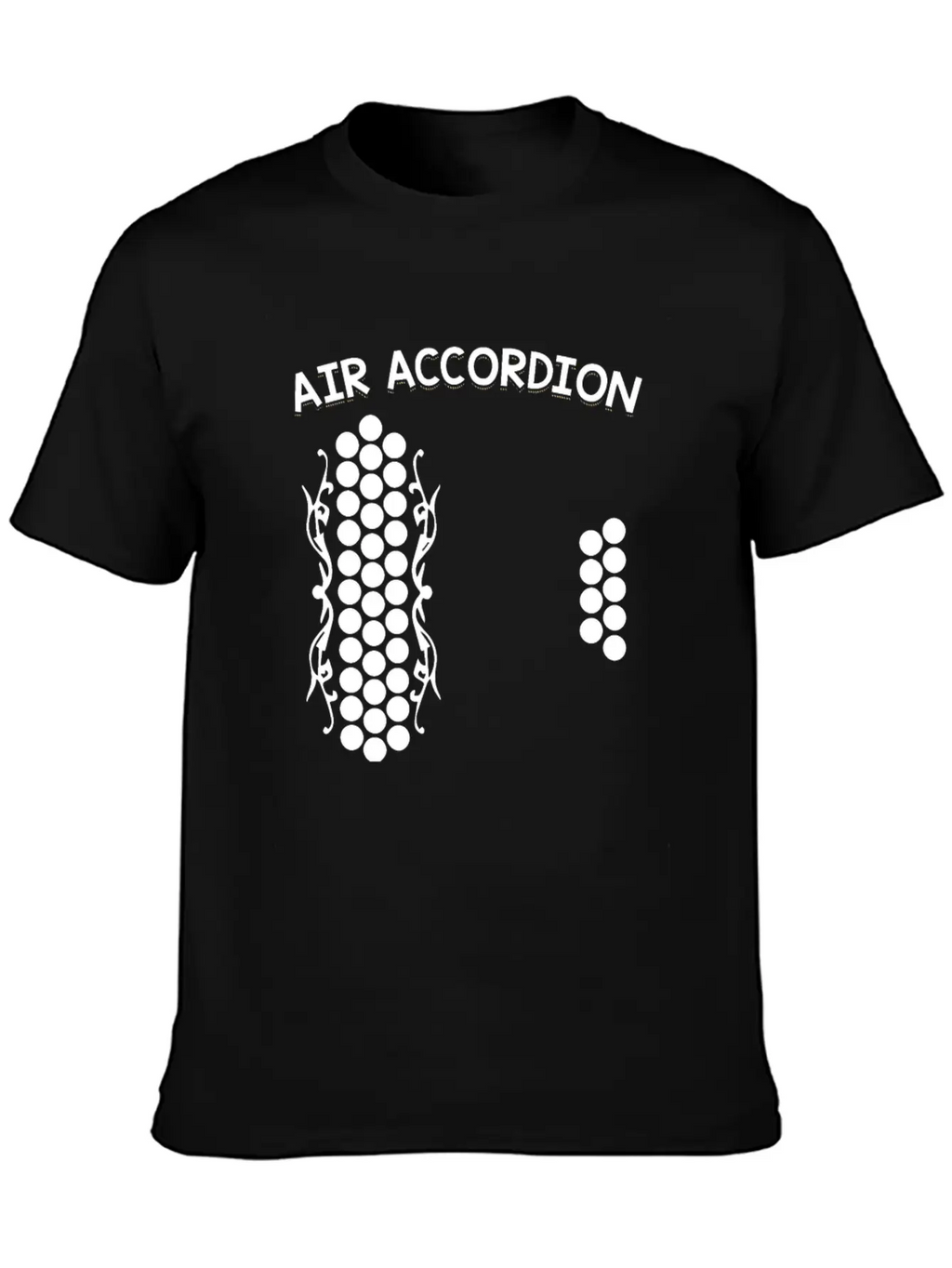 Air Accordion Unisex Casual T-Shirt – Clean Design For Daily Comfort