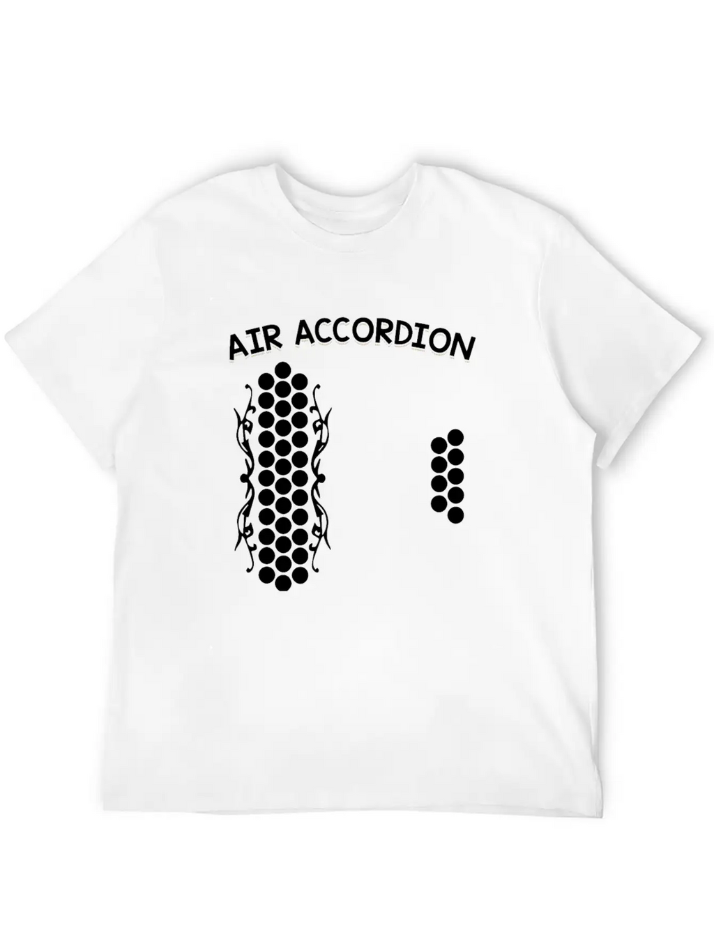 Air Accordion Unisex Casual T-Shirt – Clean Design For Daily Comfort