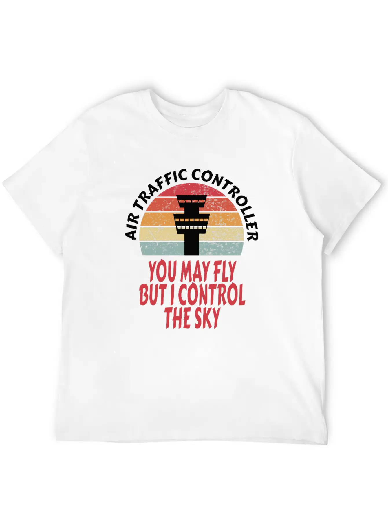Air Traffic Controller Air Traffic Controller Job Unisex Short Sleeve Soft Cotton T-Shirt – Casual Everyday Wear
