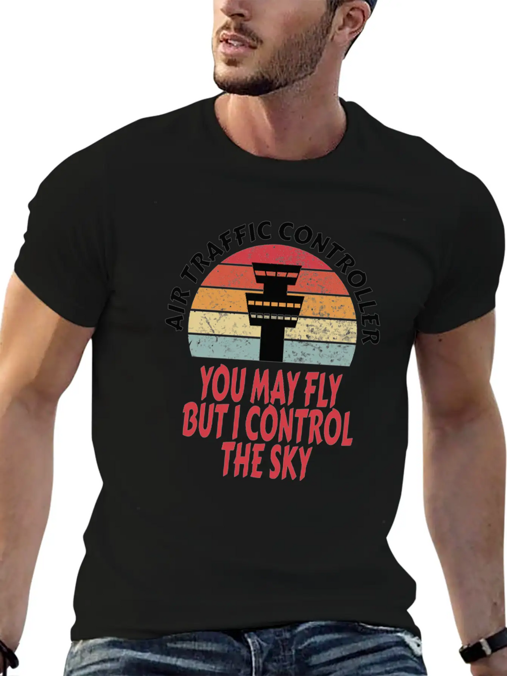 Air Traffic Controller Air Traffic Controller Job Unisex Short Sleeve Soft Cotton T-Shirt – Casual Everyday Wear