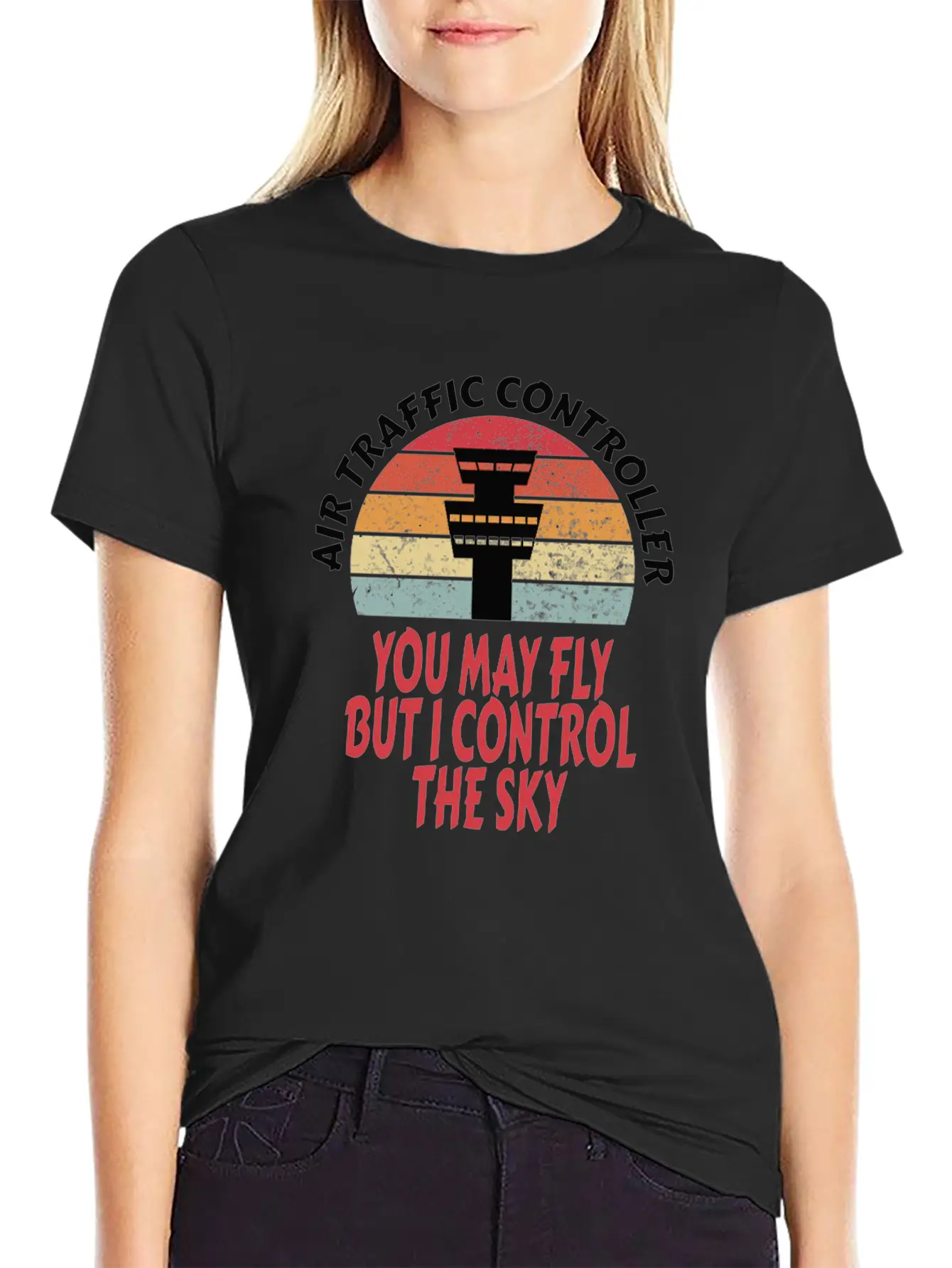 Air Traffic Controller Air Traffic Controller Job Unisex Short Sleeve Soft Cotton T-Shirt – Casual Everyday Wear