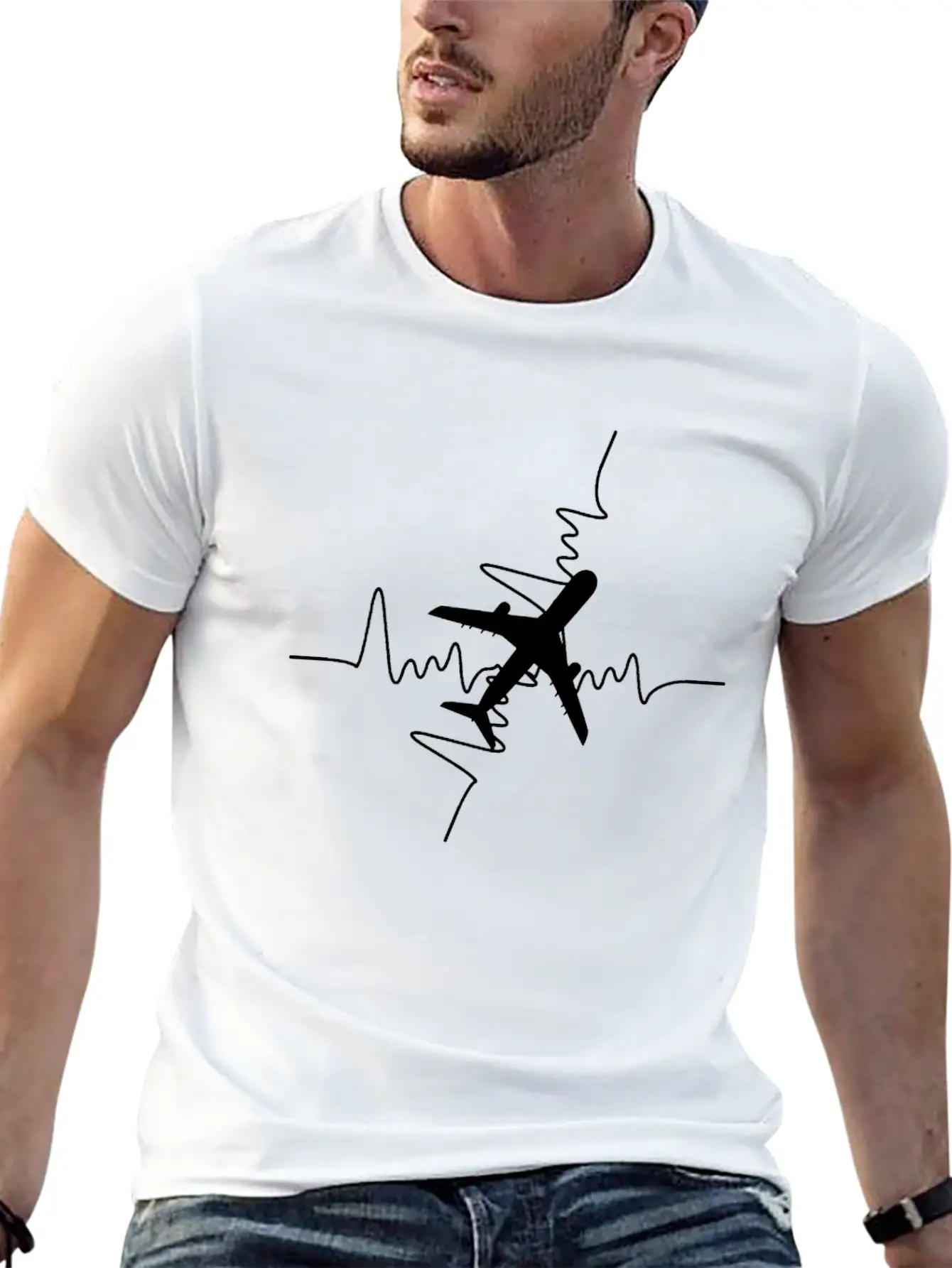 Air Traffic Controller Aircraft Control Airplane Essential Cotton Tee For Daily Outfits – Unisex Style