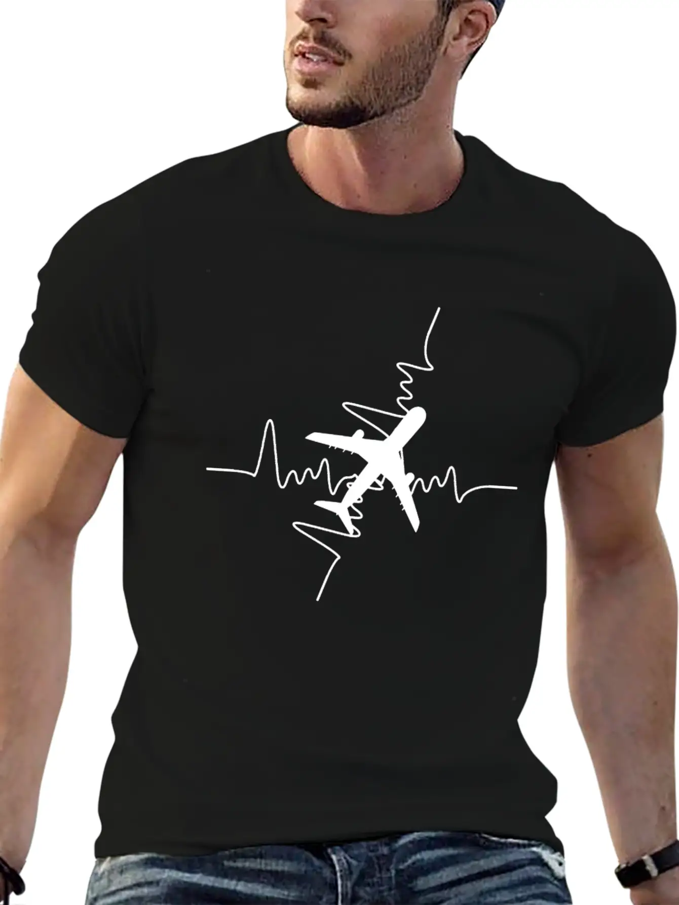 Air Traffic Controller Aircraft Control Airplane Essential Cotton Tee For Daily Outfits – Unisex Style