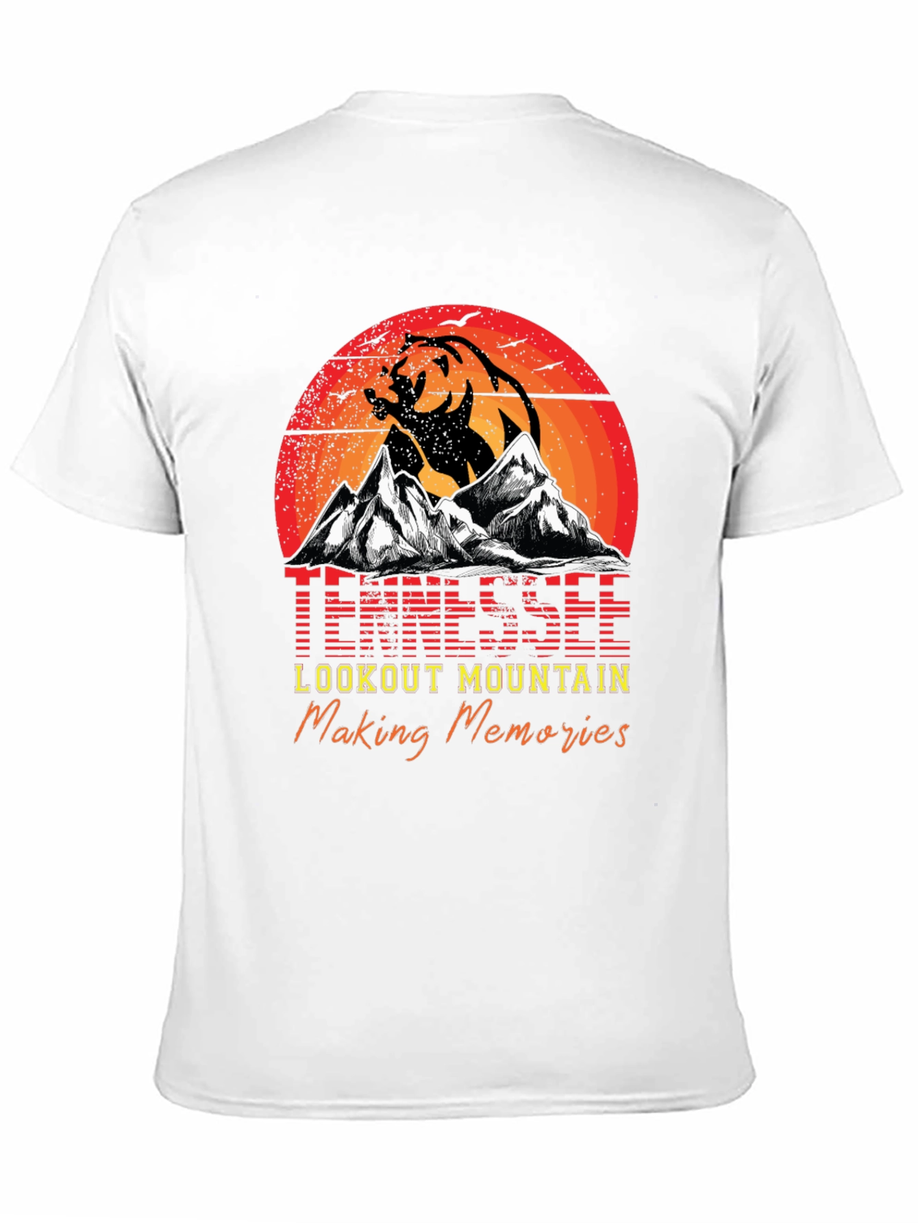 Tennessee Lookout Mountain Bear Graphic T-Shirt