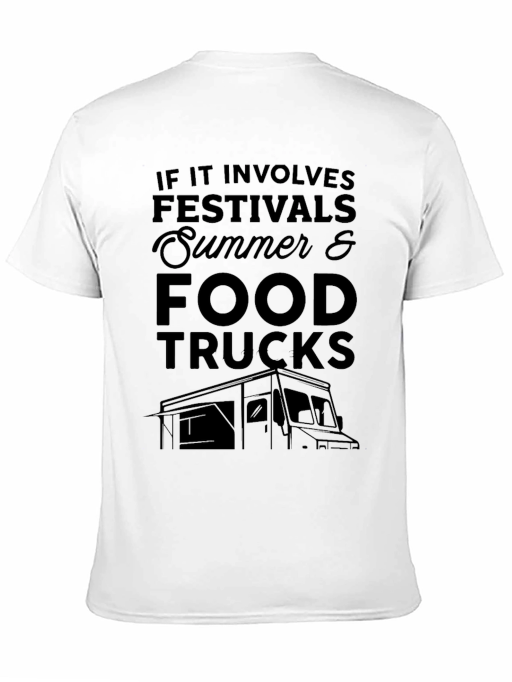 Festival Summer Food Truck Graphic Tee