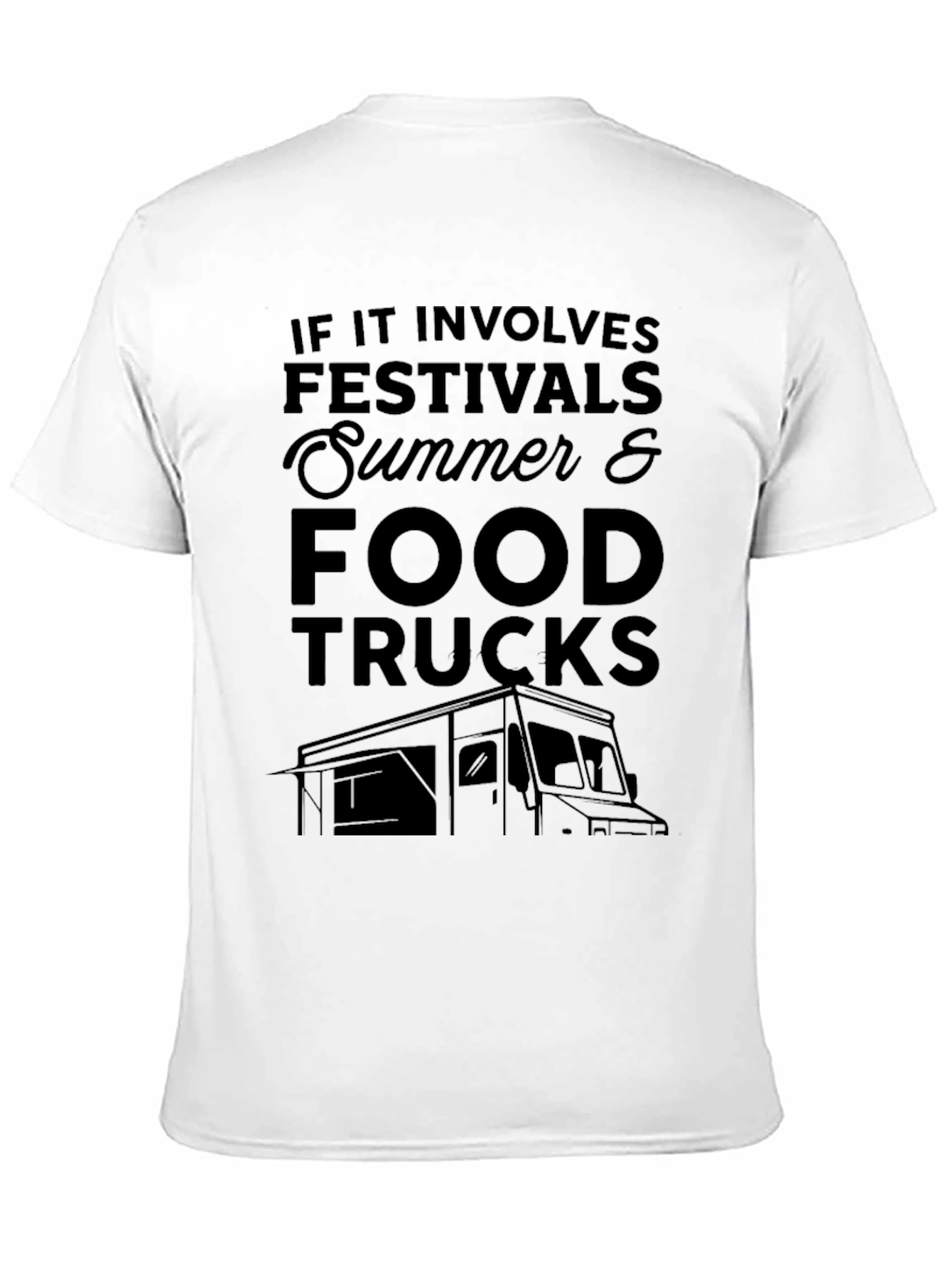 Festival Summer Food Truck Graphic Tee